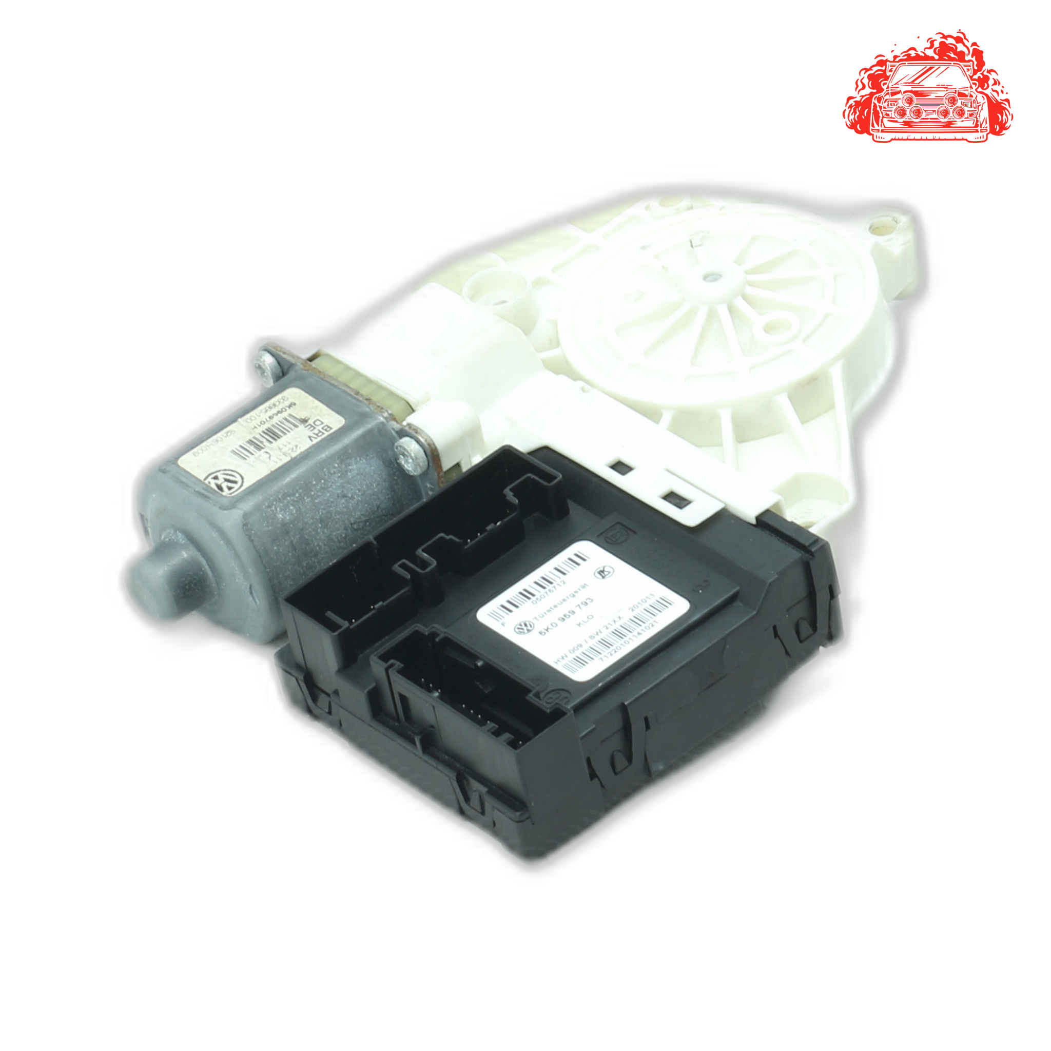 Used VOLKSWAGEN GOLF VI 1.4 TSi COMFORTLINE Driver Side Front Window Motor - OEM Part 5K0959793