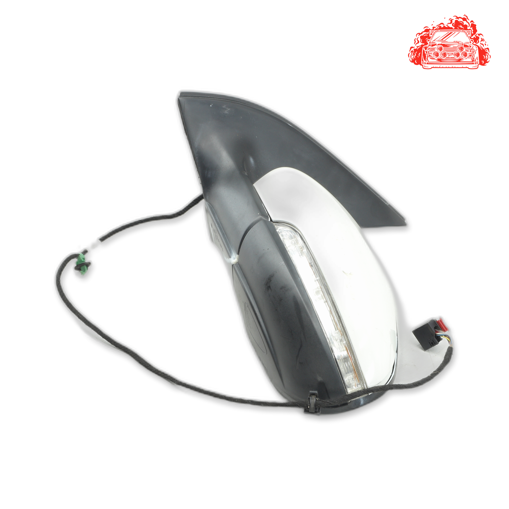 Used Volkswagen Golf VI 1.4 TSi Comfortline Passenger Side Mirror - OEM Part 5K0857501CF