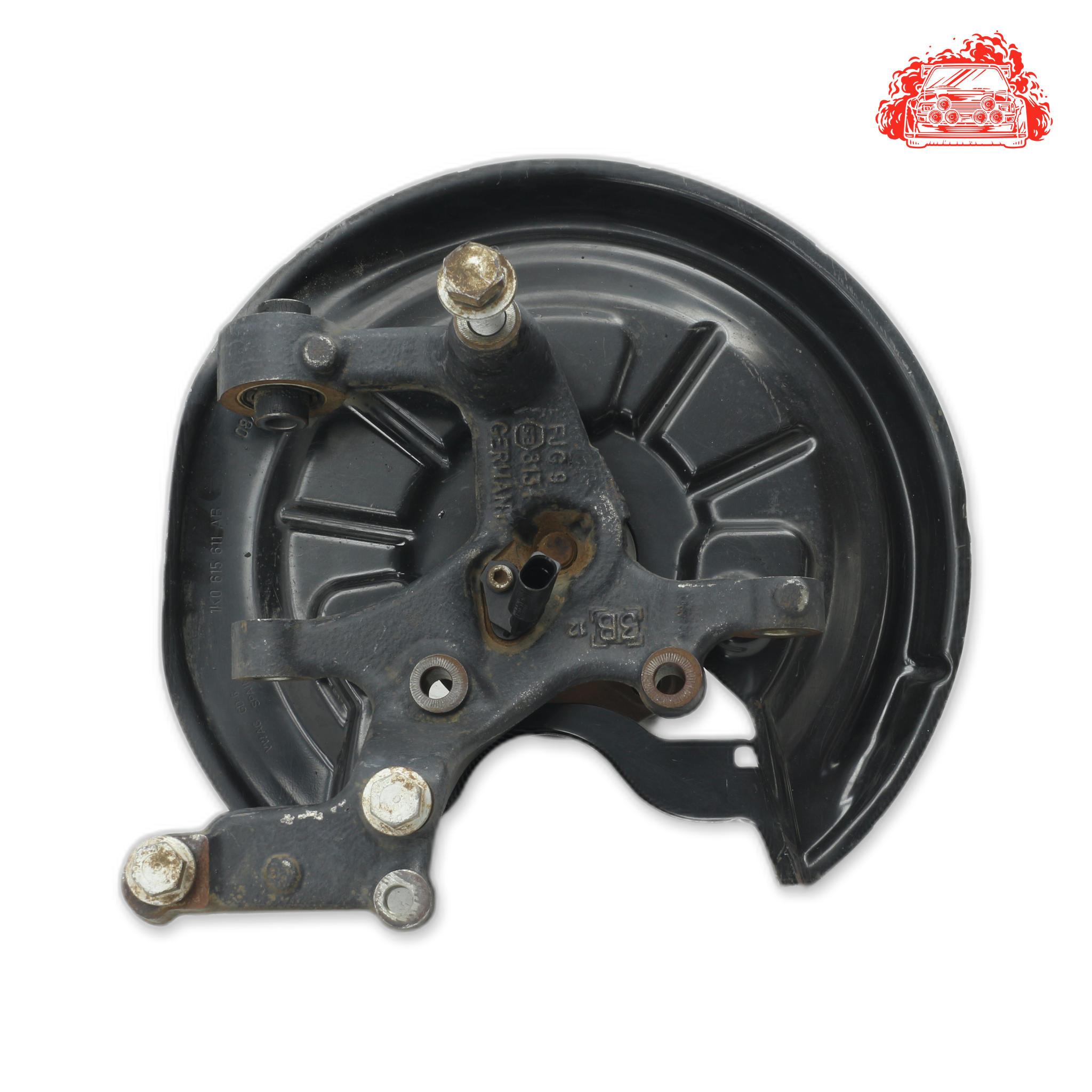 Used VW Golf VI 1.4 TSi Comfortline Rear Knuckle & Hub - OEM Part 8134