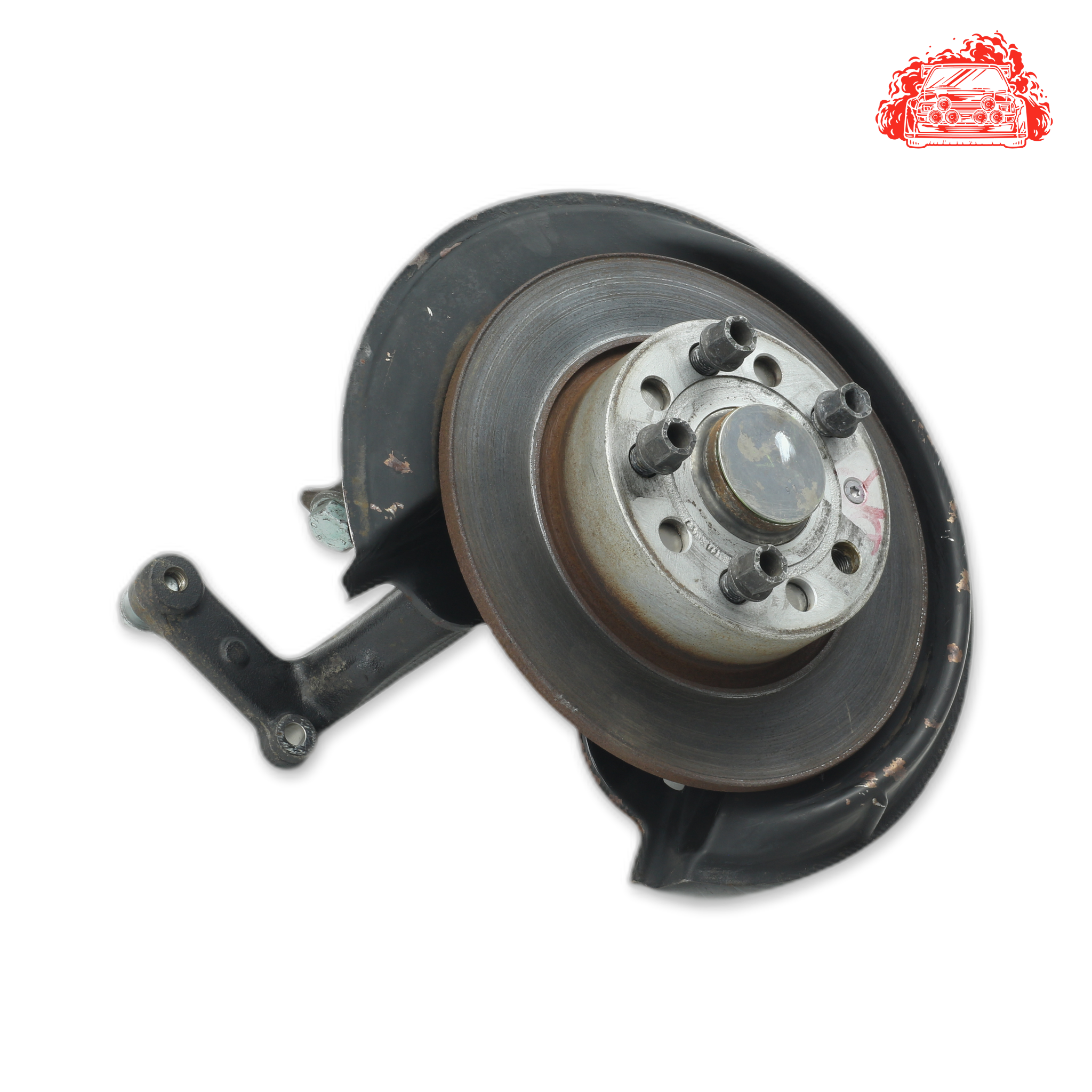 Used VOLKSWAGEN GOLF 2.0 TDI SPORTLINE Driver Side Rear Knuckle and Hub - OEM Part 1K0435N