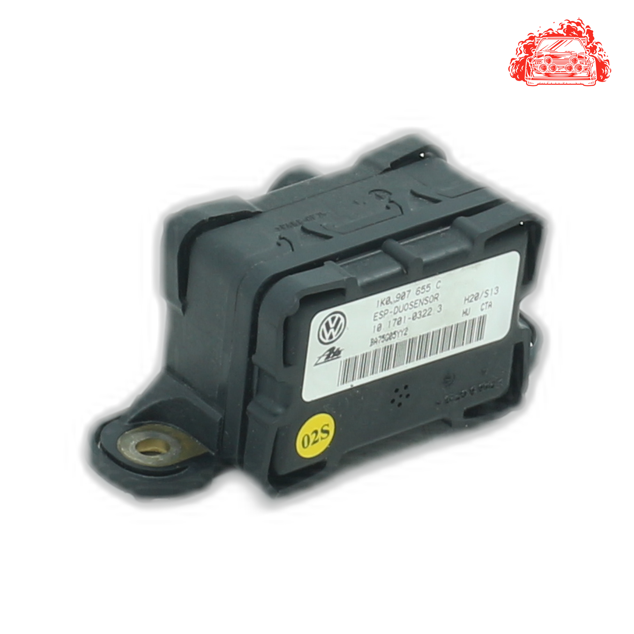 Used VOLKSWAGEN GOLF 2.0 TDI SPORTLINE esp control module - OEM Part 1K0907655C