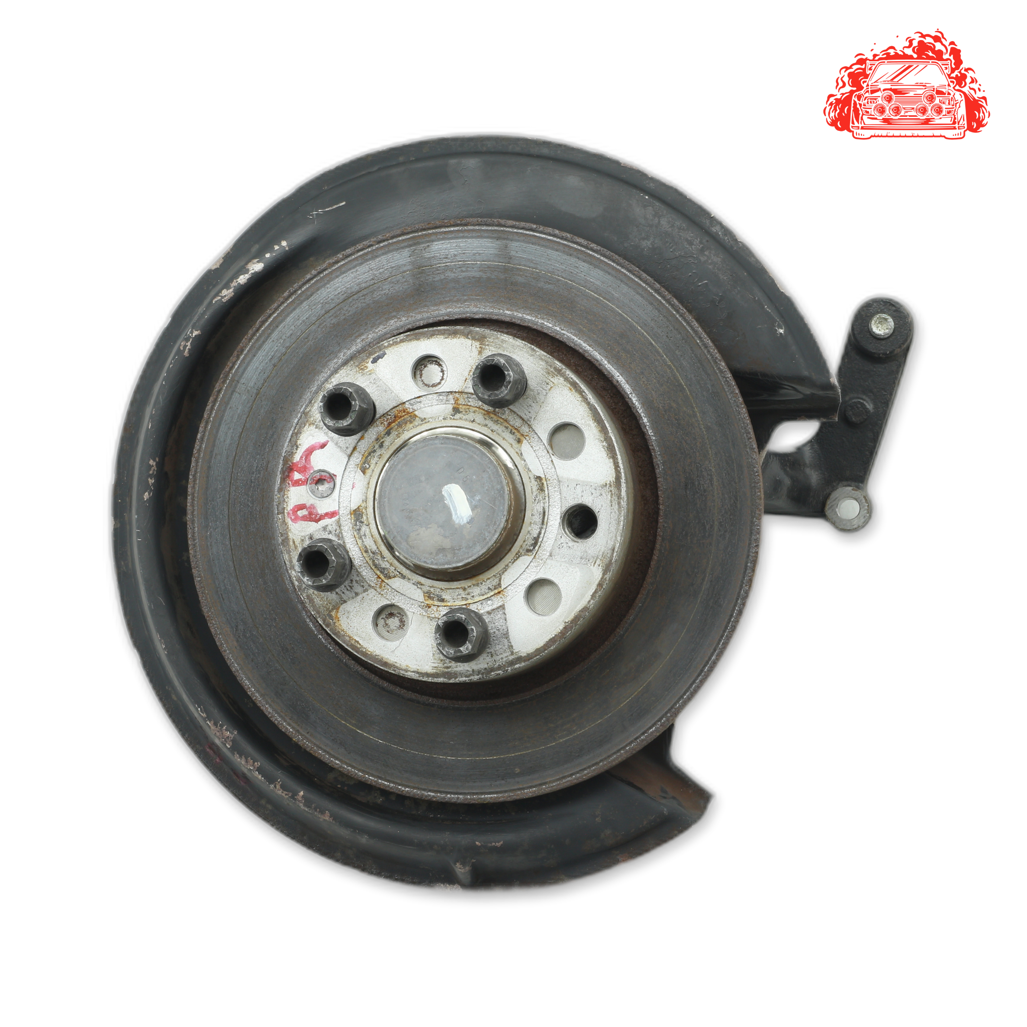 Used VOLKSWAGEN GOLF 2.0 TDI SPORTLINE Passenger Side Rear Knuckle and Hub - OEM Part 1K0436N