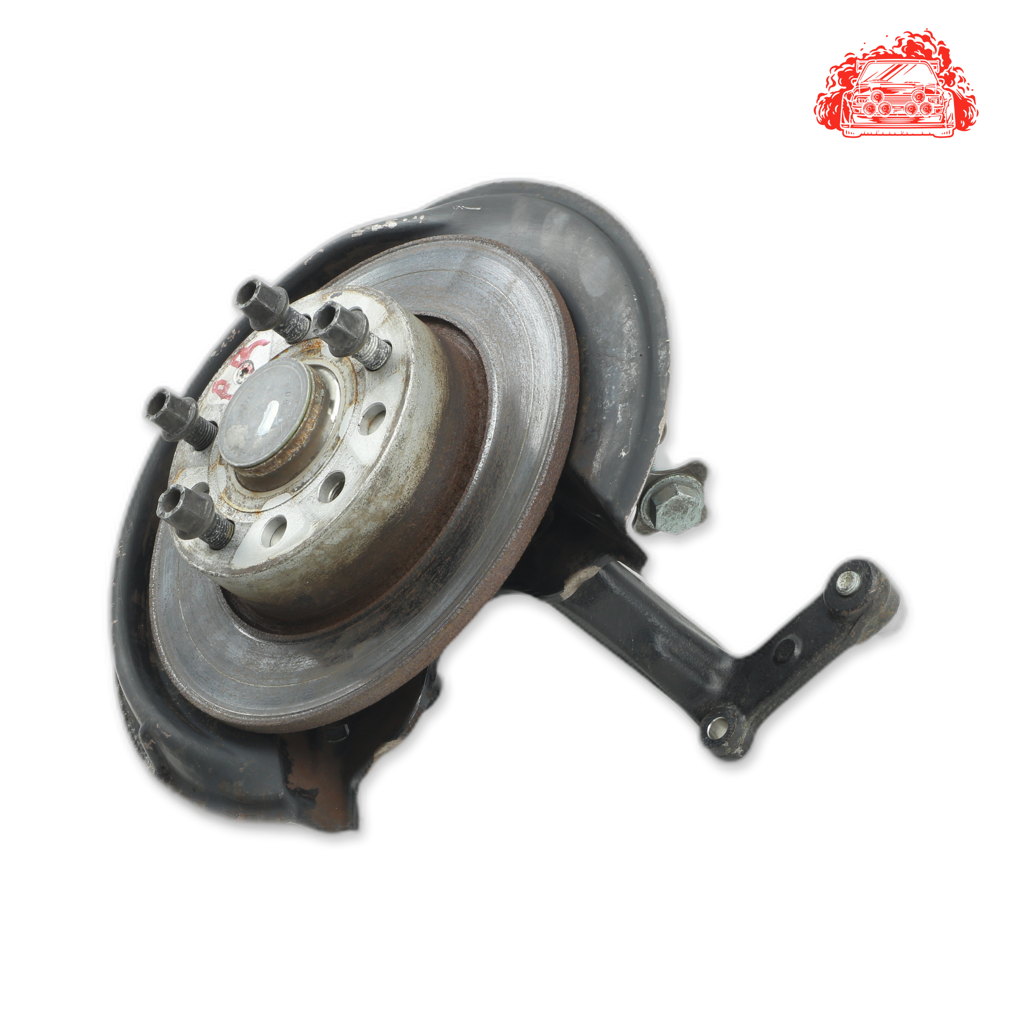 Used VOLKSWAGEN GOLF 2.0 TDI SPORTLINE Passenger Side Rear Knuckle and Hub - OEM Part 1K0436N