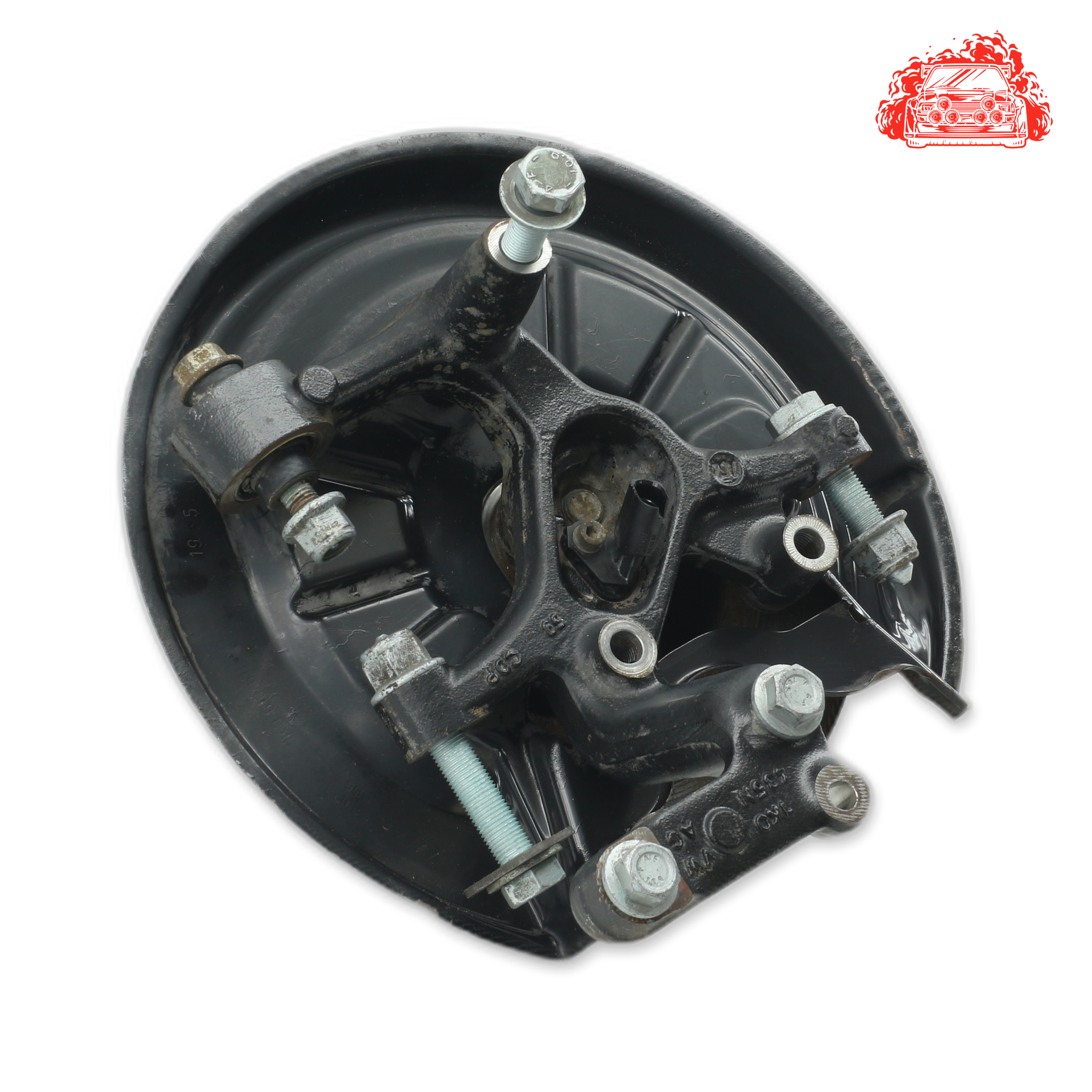 Used VOLKSWAGEN GOLF 2.0 TDI SPORTLINE Passenger Side Rear Knuckle and Hub - OEM Part 1K0436N