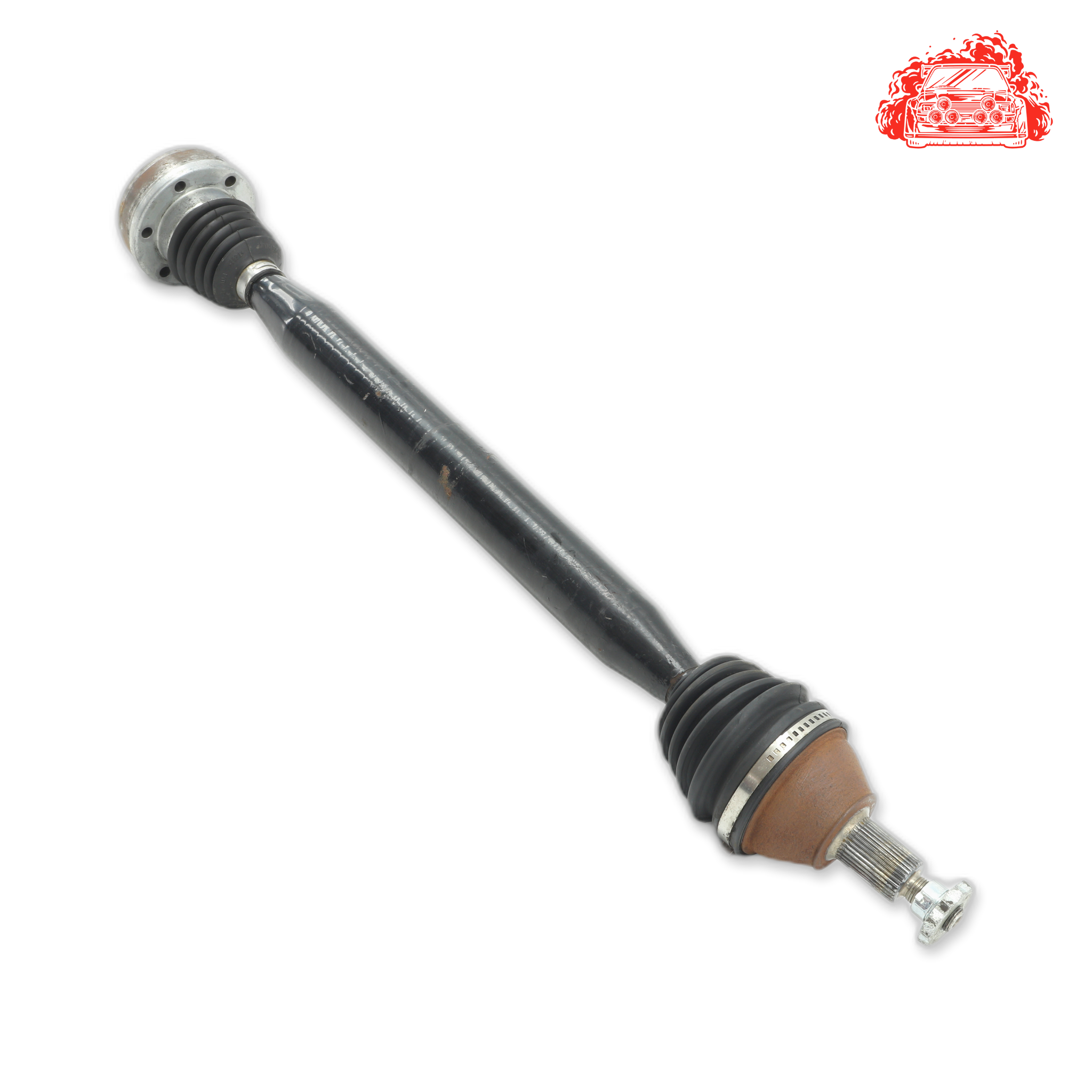 Used VOLKSWAGEN Polo Driver Side Front Driveshaft 6Q0407272BD