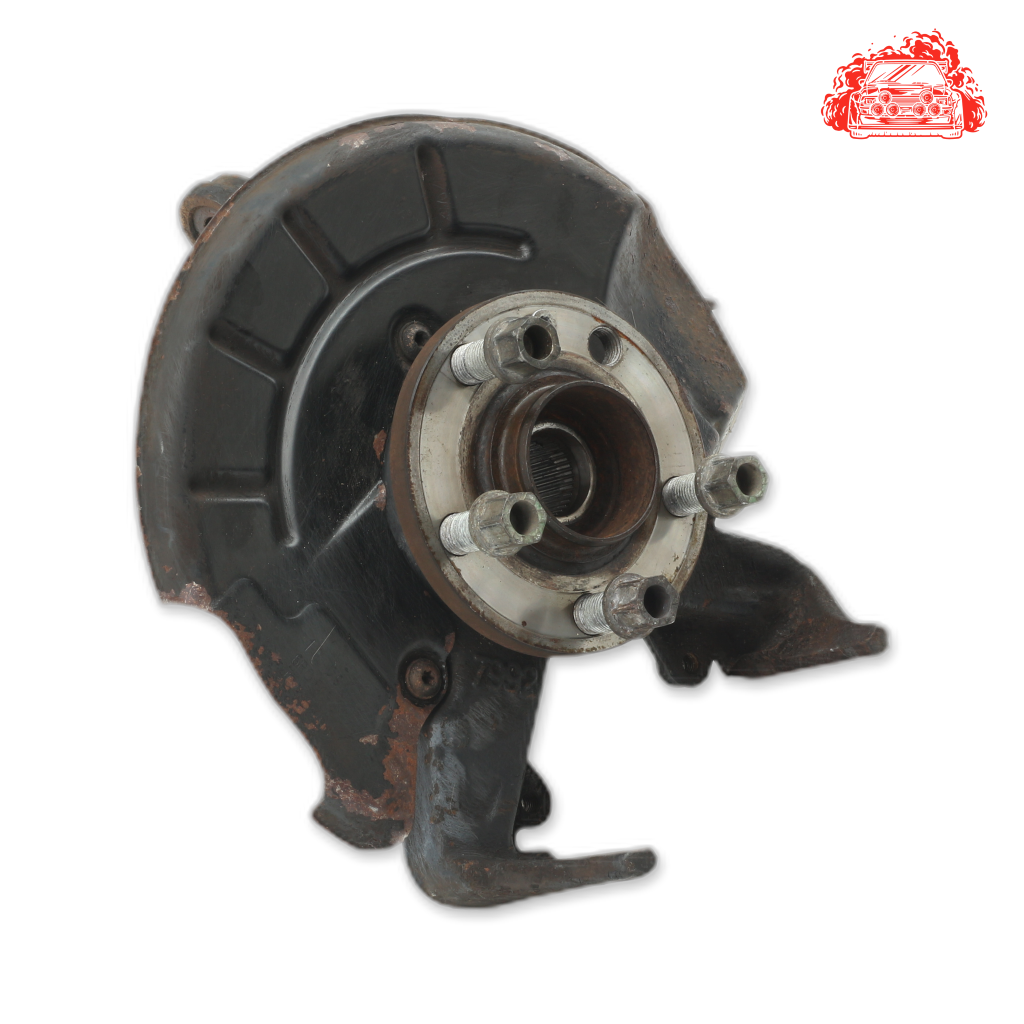 Used Volkswagen Polo Driver Side Front Knuckle and Hub