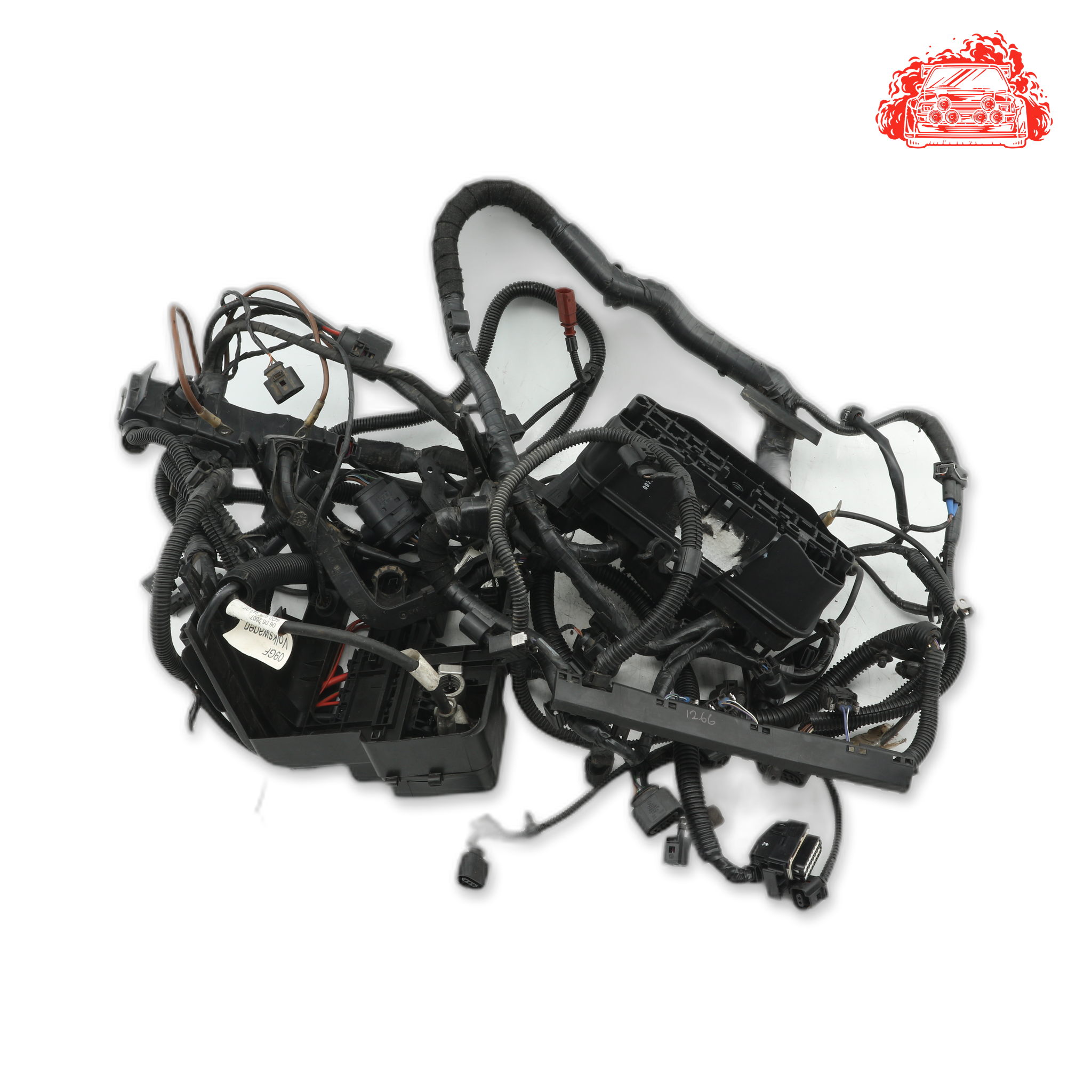 Used VW Polo Engine Wiring Harness Loom - OEM Part 6Q0971349GF