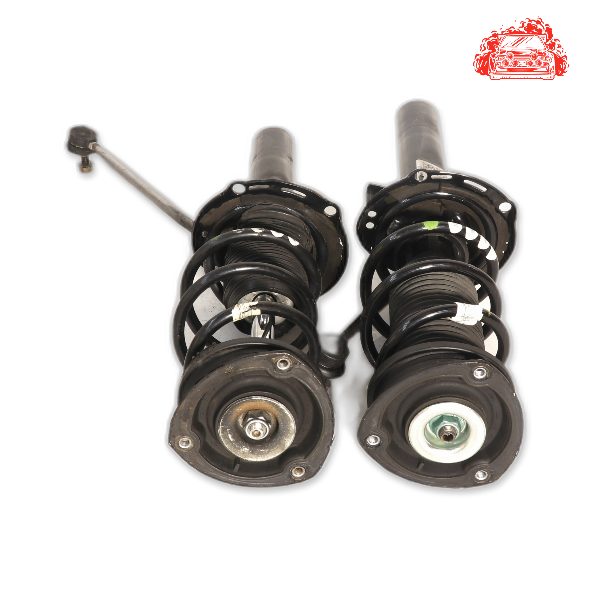 Used Volkswagen Polo Mk4 Face-Lift Front Shocks Set - OEM Part 2Q0512013CA