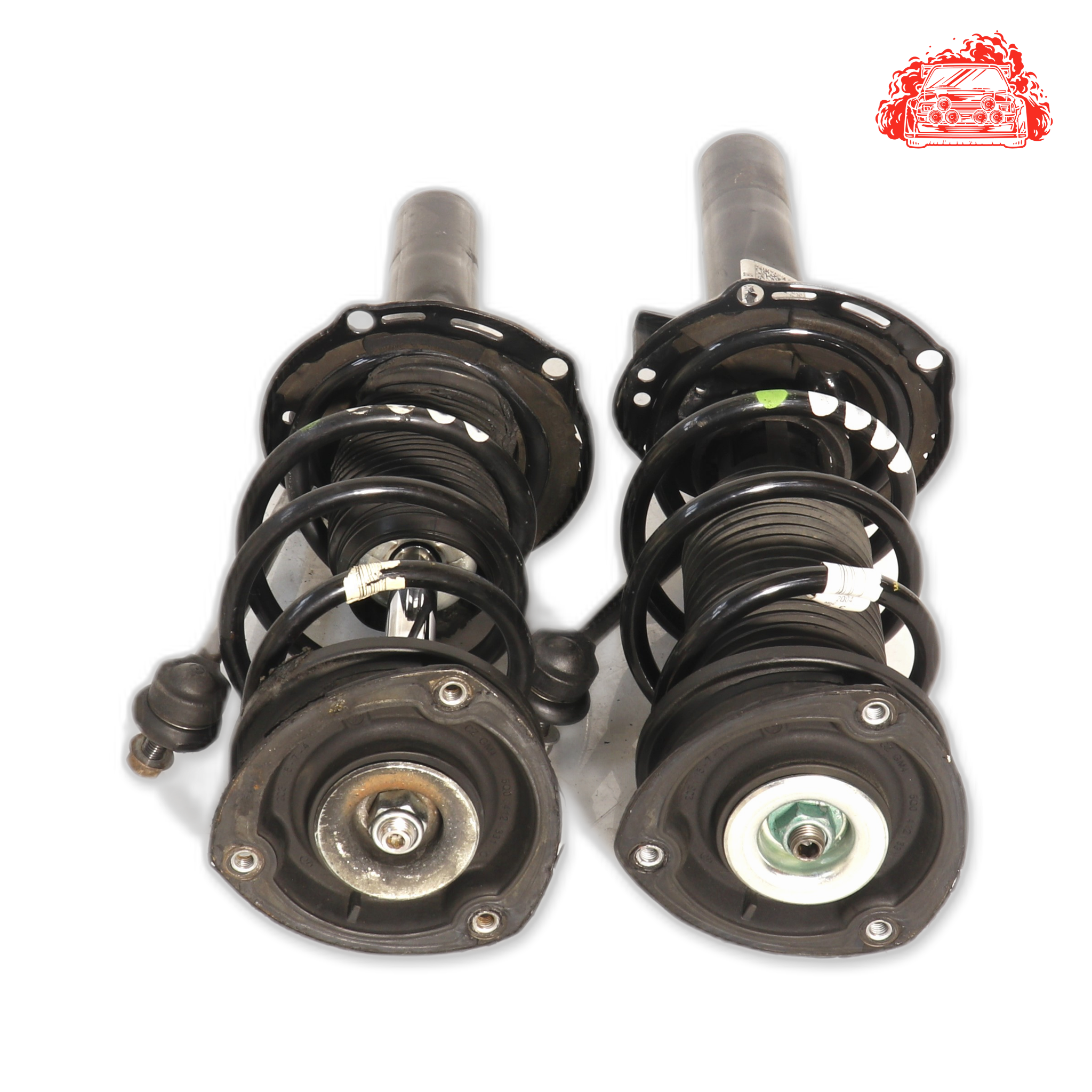 Used Volkswagen Polo Mk4 Face-Lift Front Shocks Set - OEM Part 2Q0512013CA