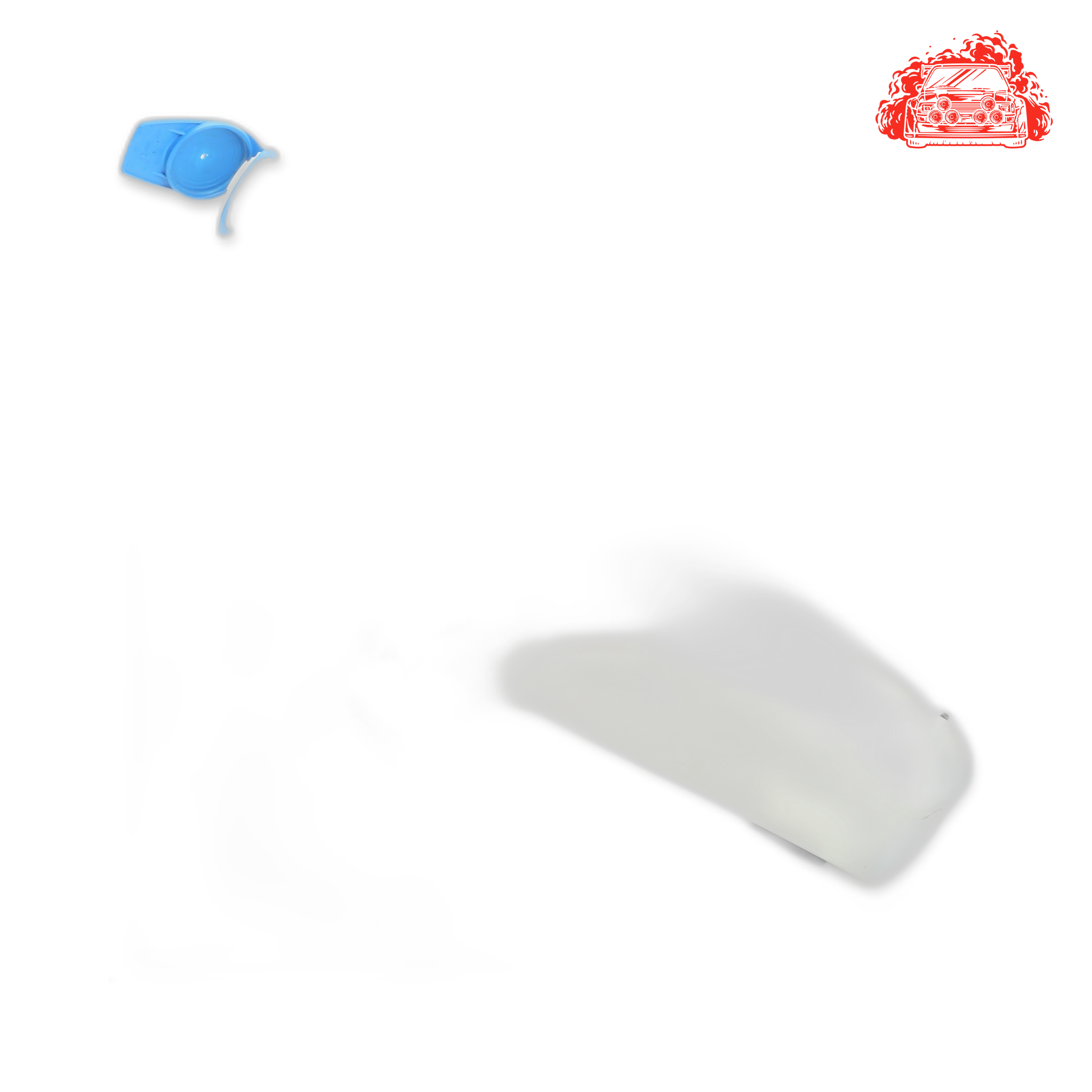 Used Volkswagen Polo Front Windshield Washer Fluid Reservoir - OEM 6Q0955453