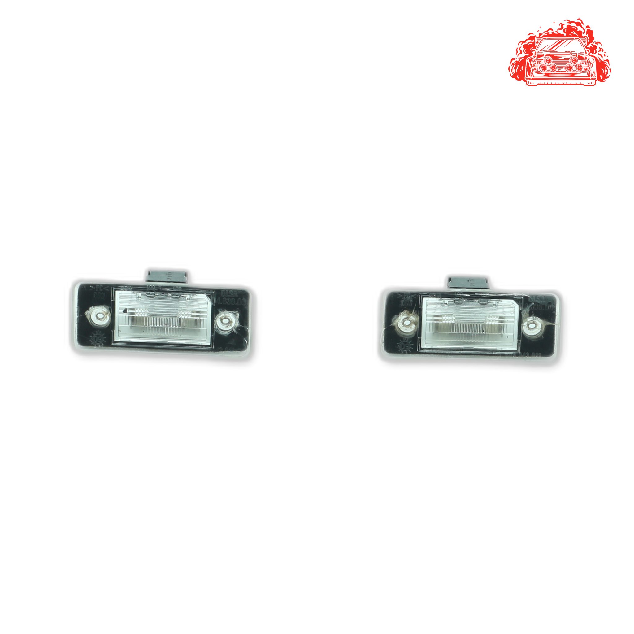 Used Volkswagen Polo Number Plate Lights - OEM Part 6Q5943021