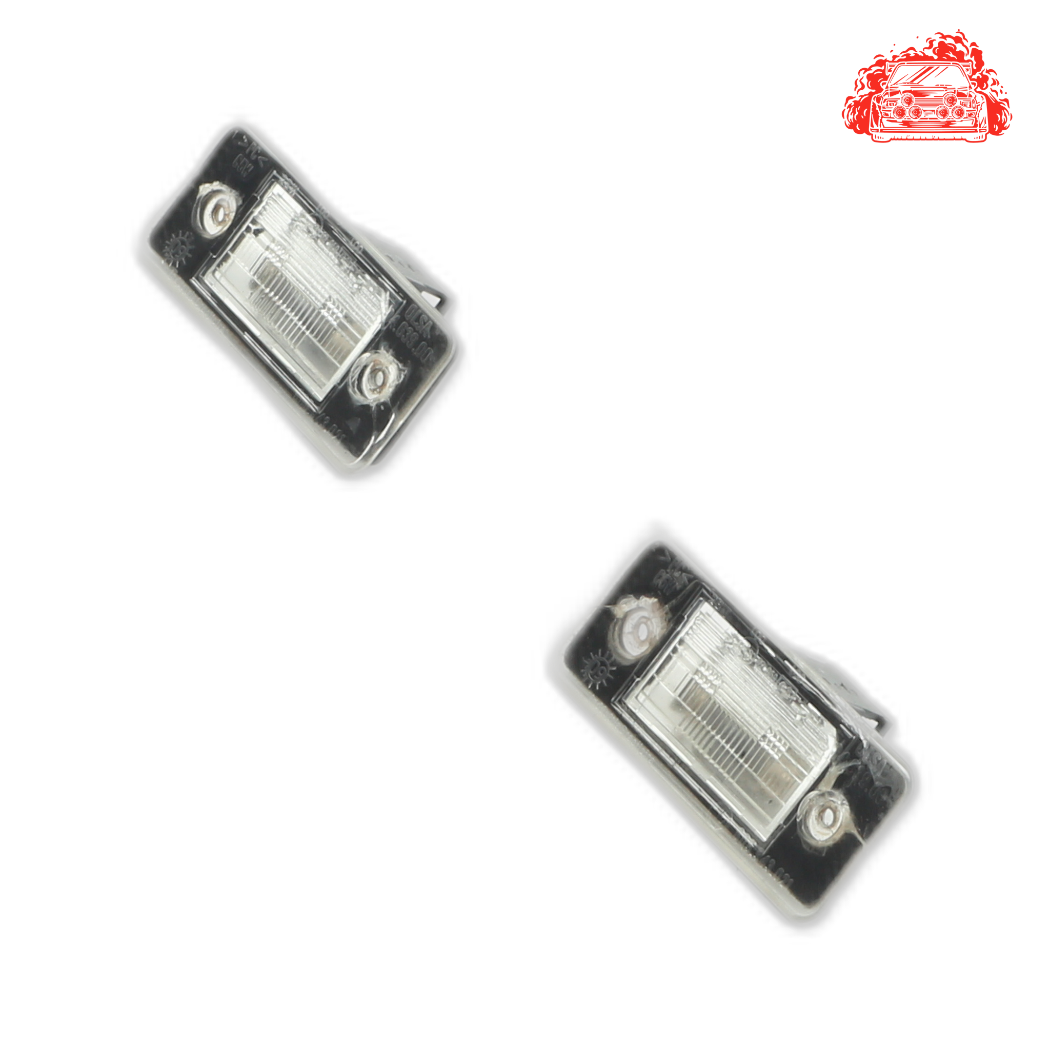 Used Volkswagen Polo Number Plate Lights - OEM Part 6Q5943021
