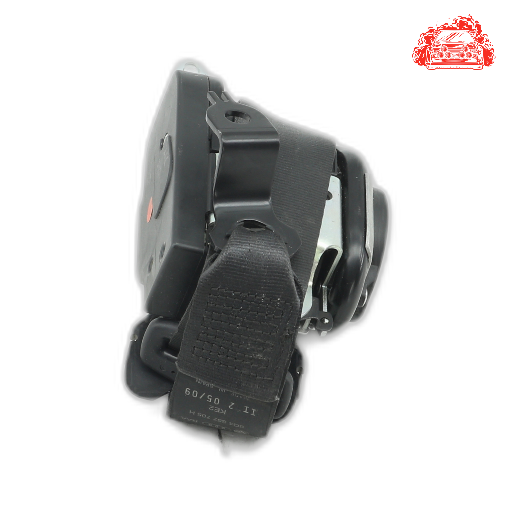 Used Volkswagen Polo Passenger Side Front Pretensioner Seat Belt - OEM Part 6Q4857705H