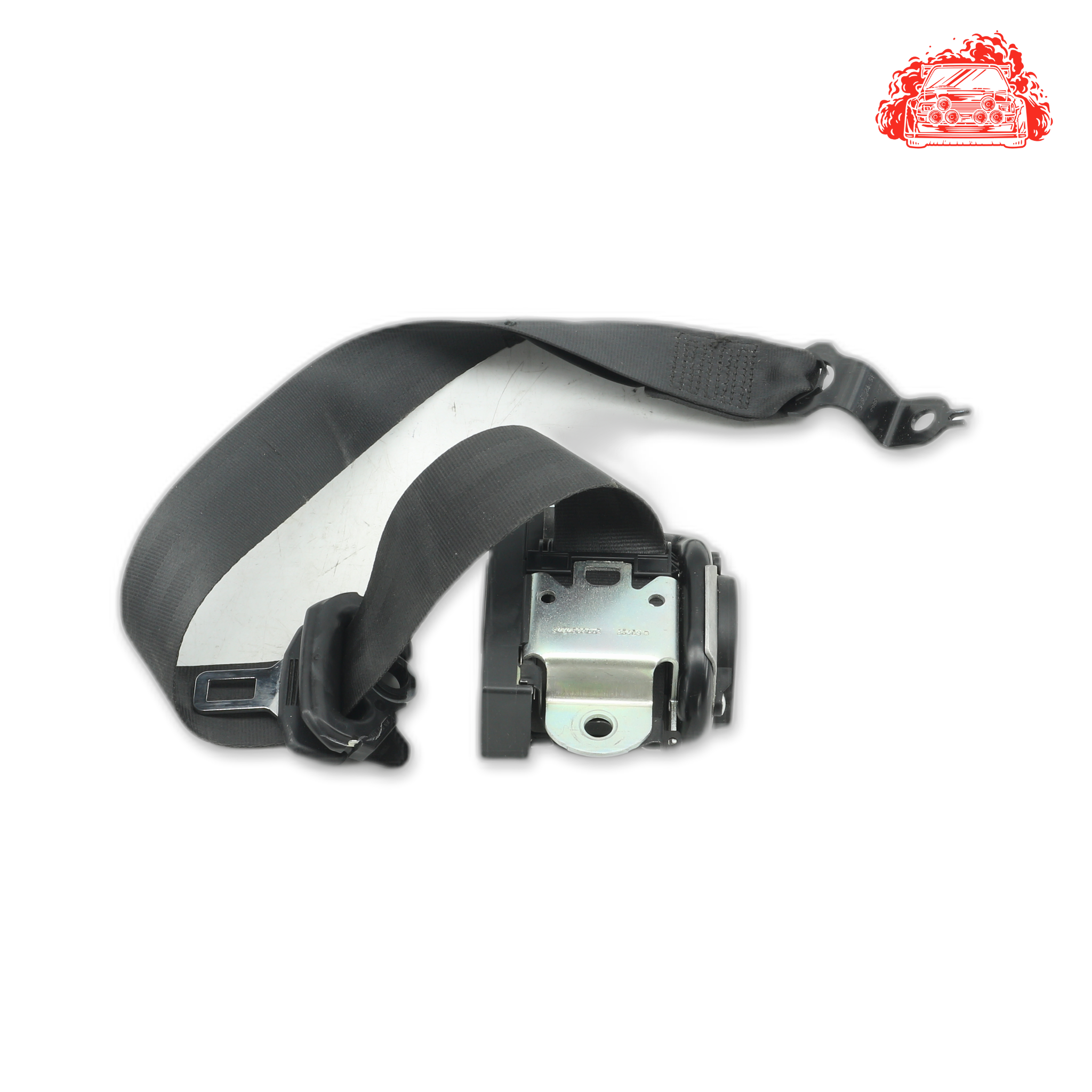 Used Volkswagen Polo Passenger Side Front Pretensioner Seat Belt - OEM Part 6Q4857705H