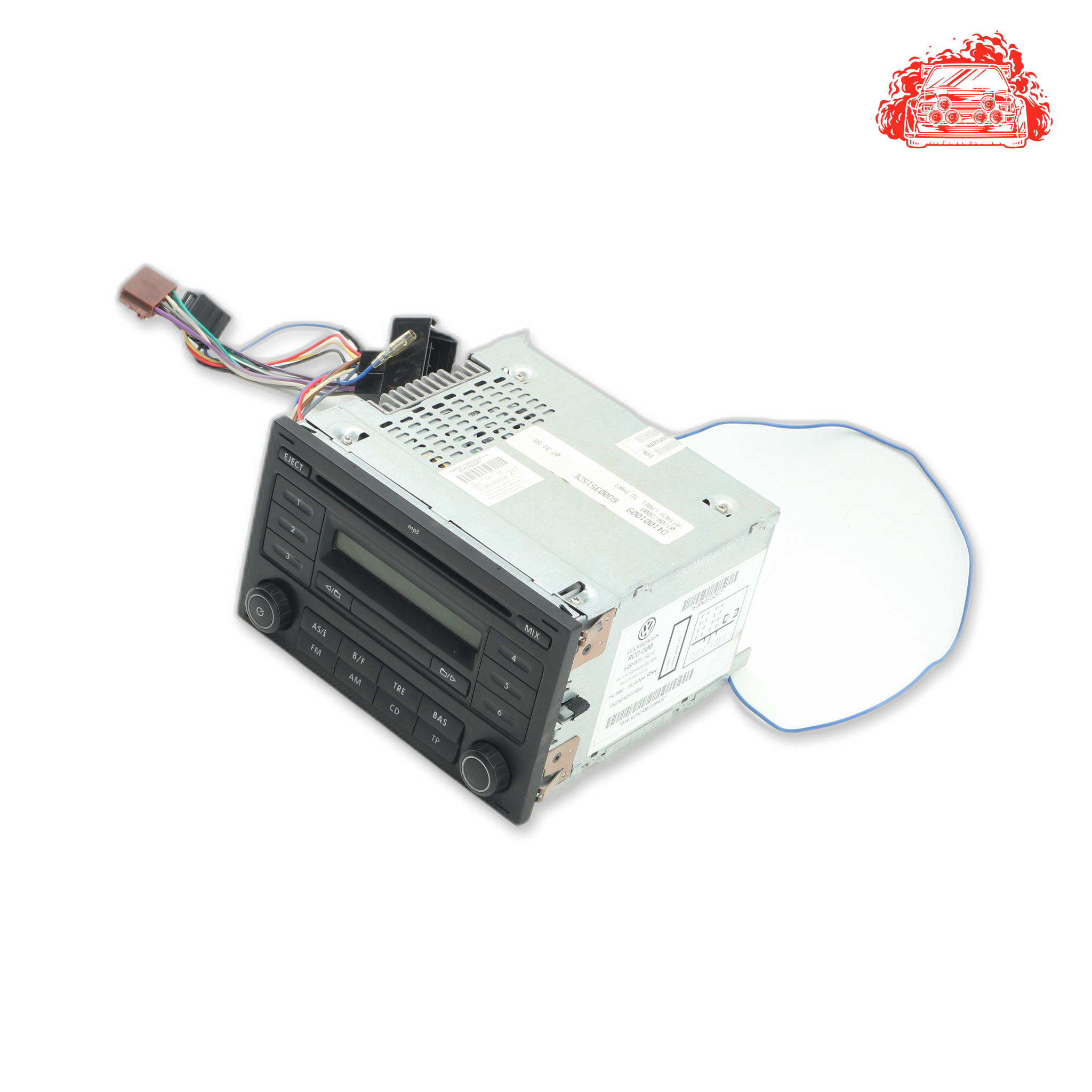 Used VOLKSWAGEN Polo Radio - OEM Part 6Q0035152E