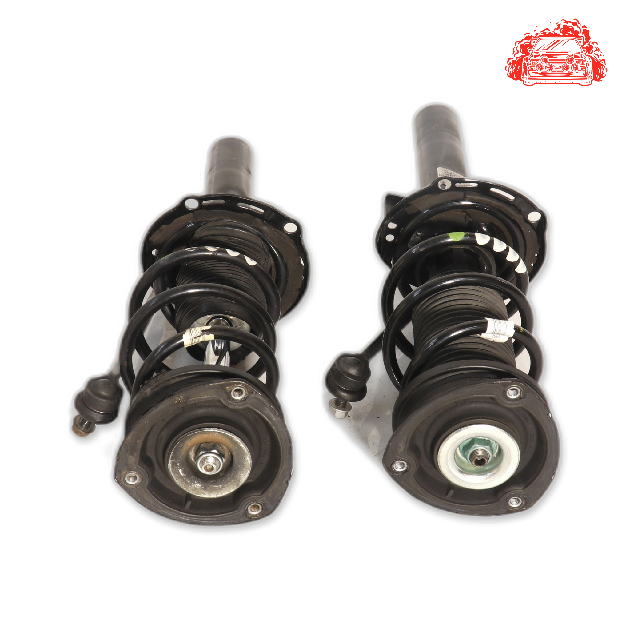 Used Volkswagen Polo Mk4 Face-Lift Rear Shocks Set - OEM Part 2Q0512013CA