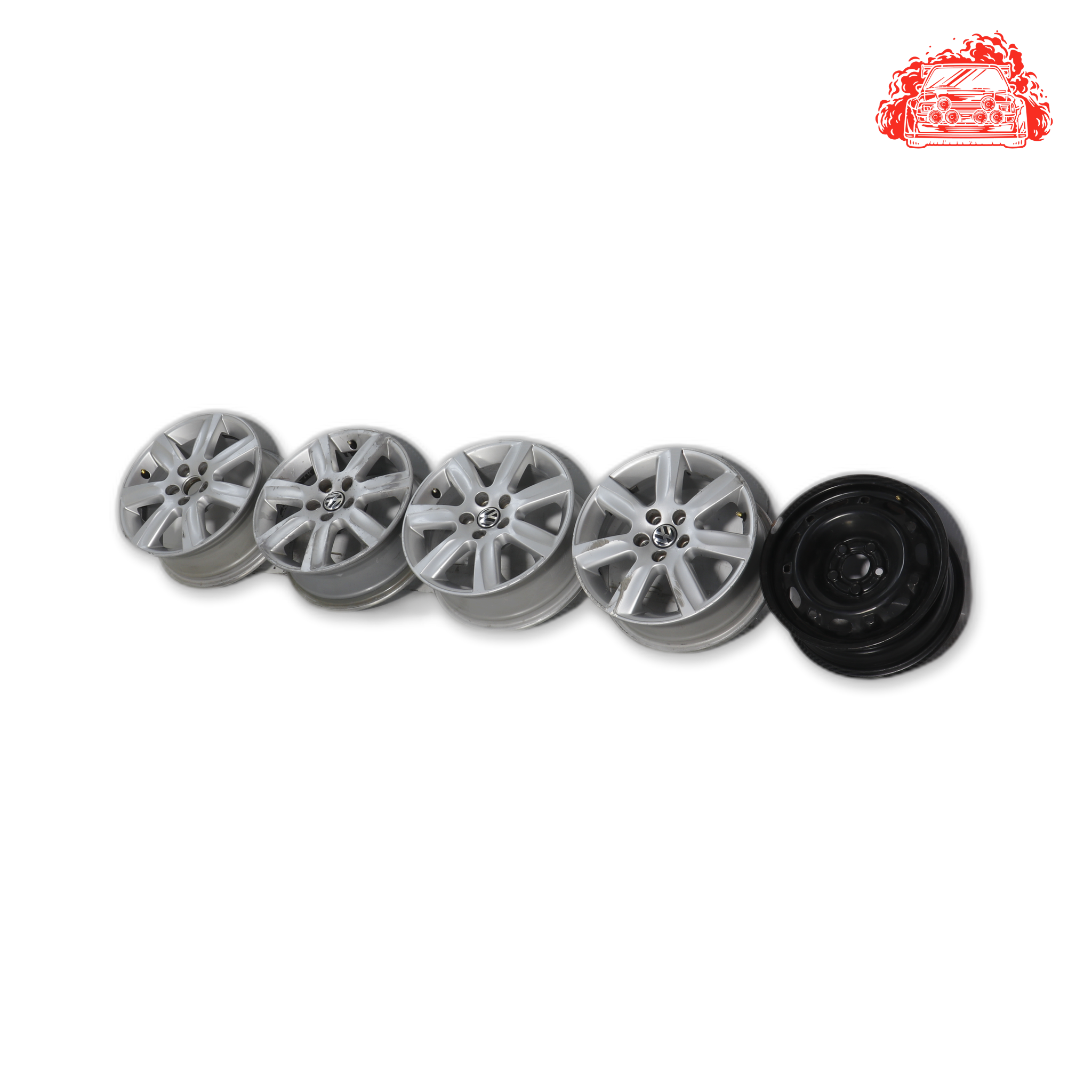 Salvaged VW Polo 2009 Wheels