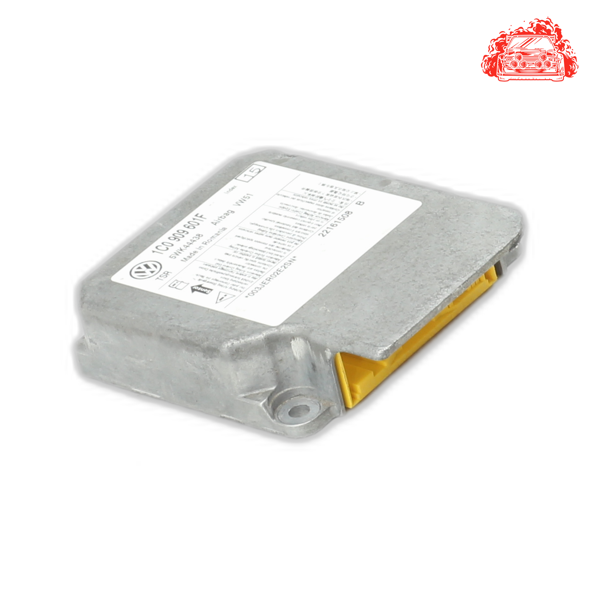 Used VOLKSWAGEN POLO VIVO GP 1.4 TRENDLINE TIP Airbag Control Module - OEM Part 1C0909601
