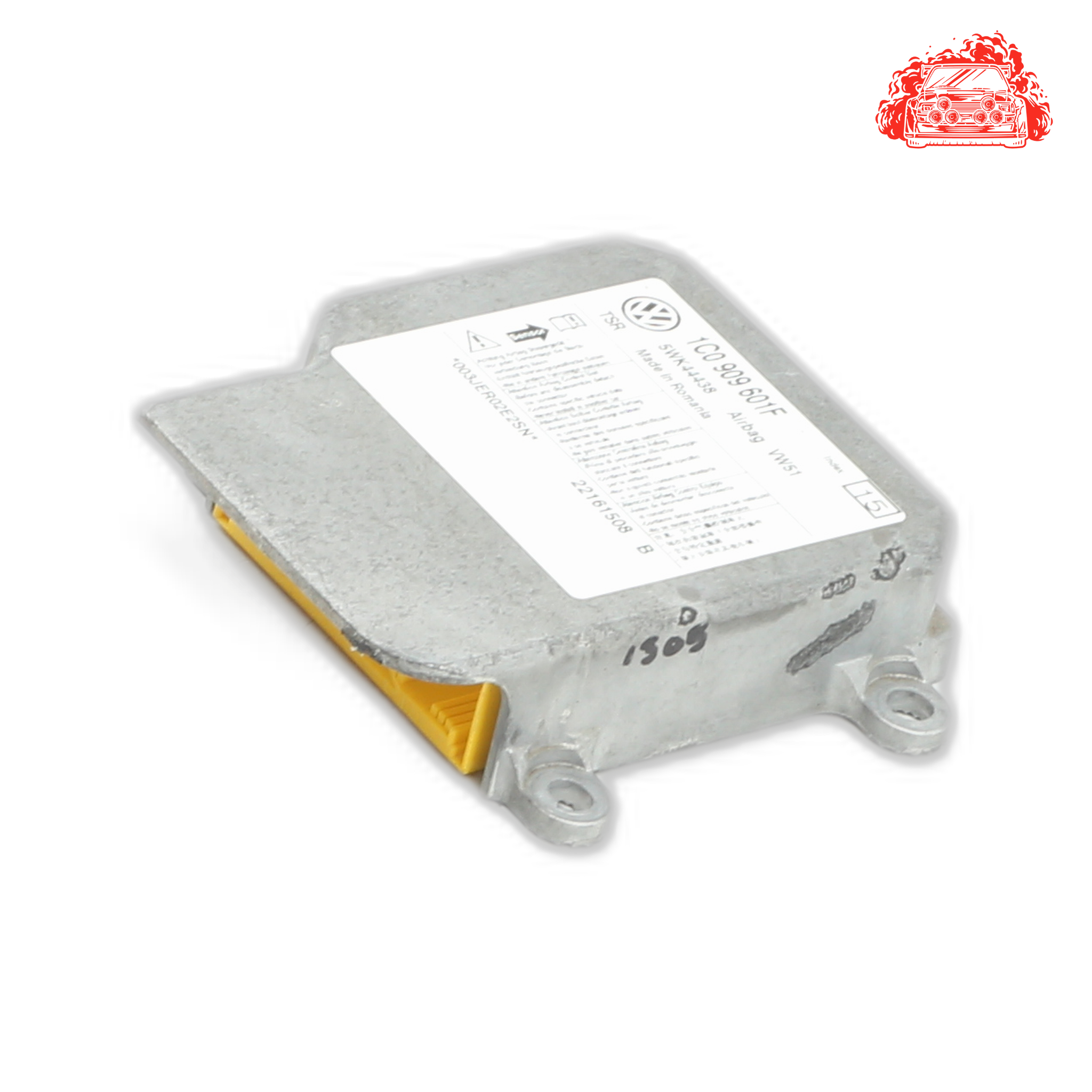 Used VOLKSWAGEN POLO VIVO GP 1.4 TRENDLINE TIP Airbag Control Module - OEM Part 1C0909601