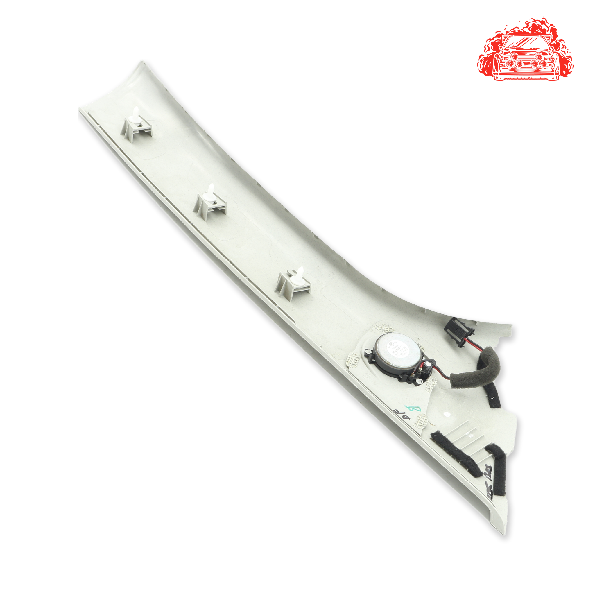 Used Volkswagen Polo Vivo GP 1.4 Trendline Tip Driver Side Interior A Pillar Cover - OEM Part 6Q867233