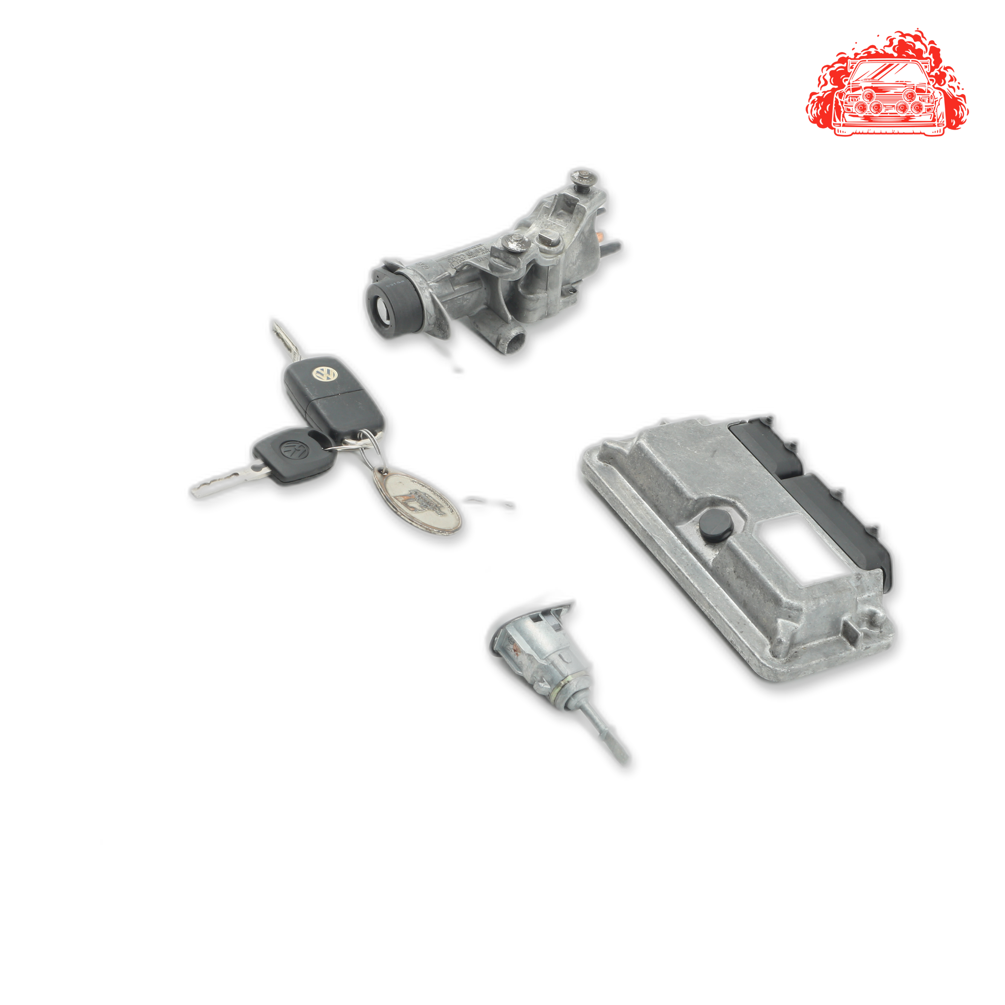 Used VOLKSWAGEN POLO VIVO GP 1.4 TRENDLINE TIP ECU + IGNITION + KEYS + BARRELS