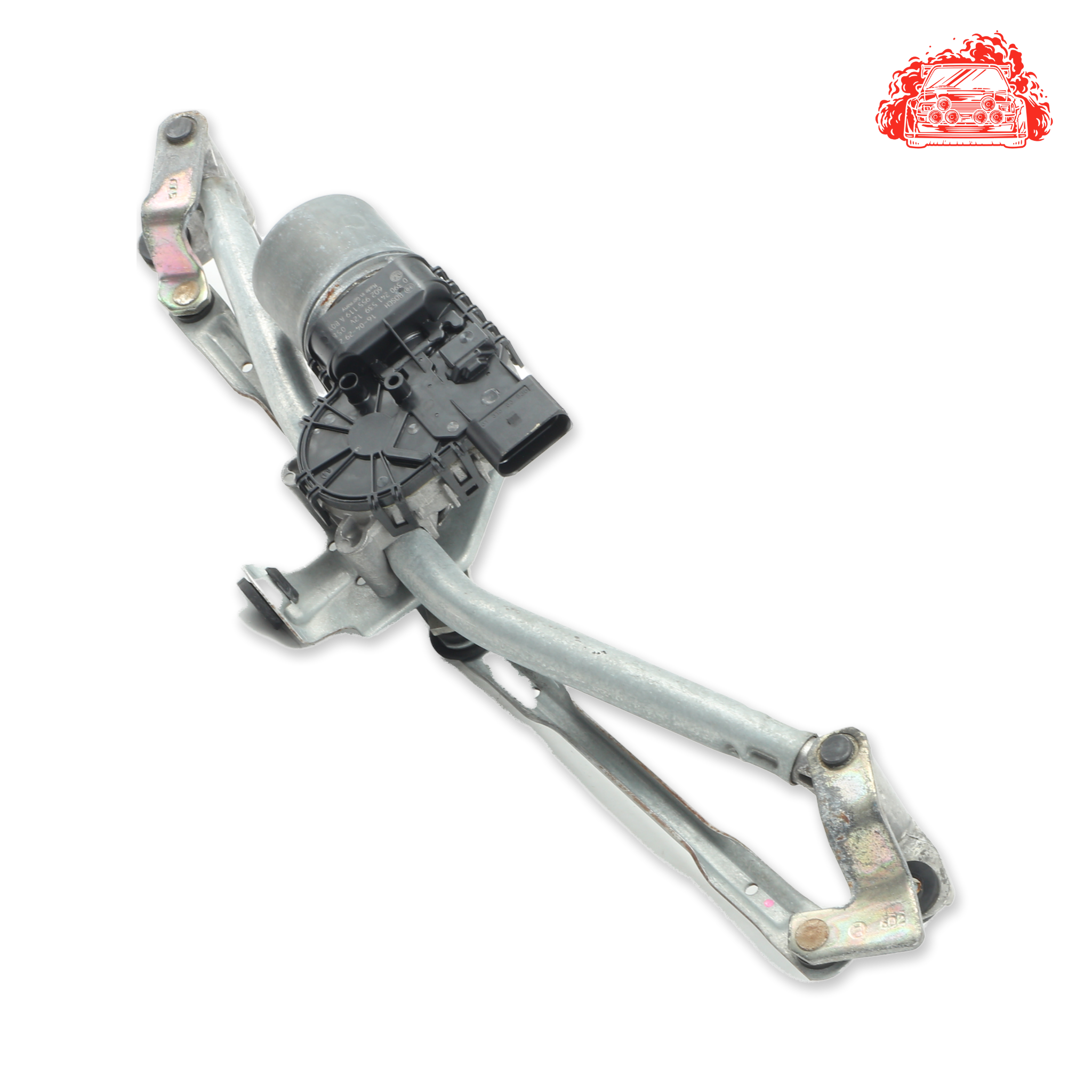 Used VOLKSWAGEN POLO VIVO GP 1.4 TRENDLINE TIP Front Wiper Mechanism and Motor - OEM Part 6Q2955023