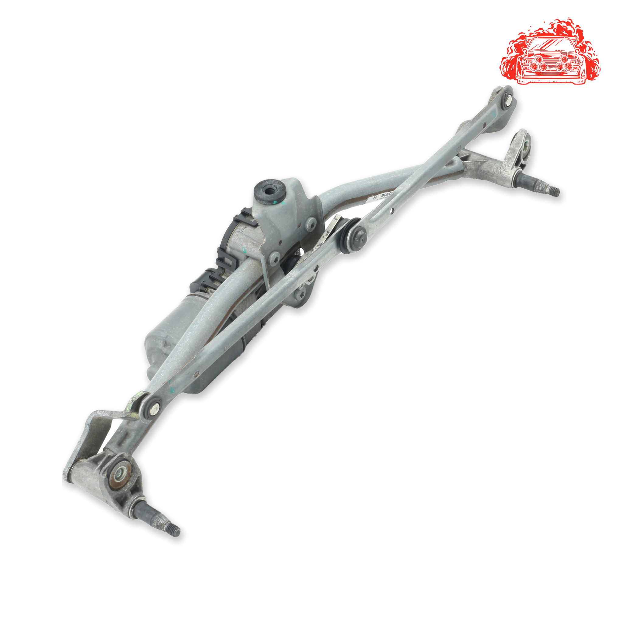Used VOLKSWAGEN POLO VIVO GP 1.4 TRENDLINE TIP Front Wiper Mechanism and Motor - OEM Part 6Q2955023