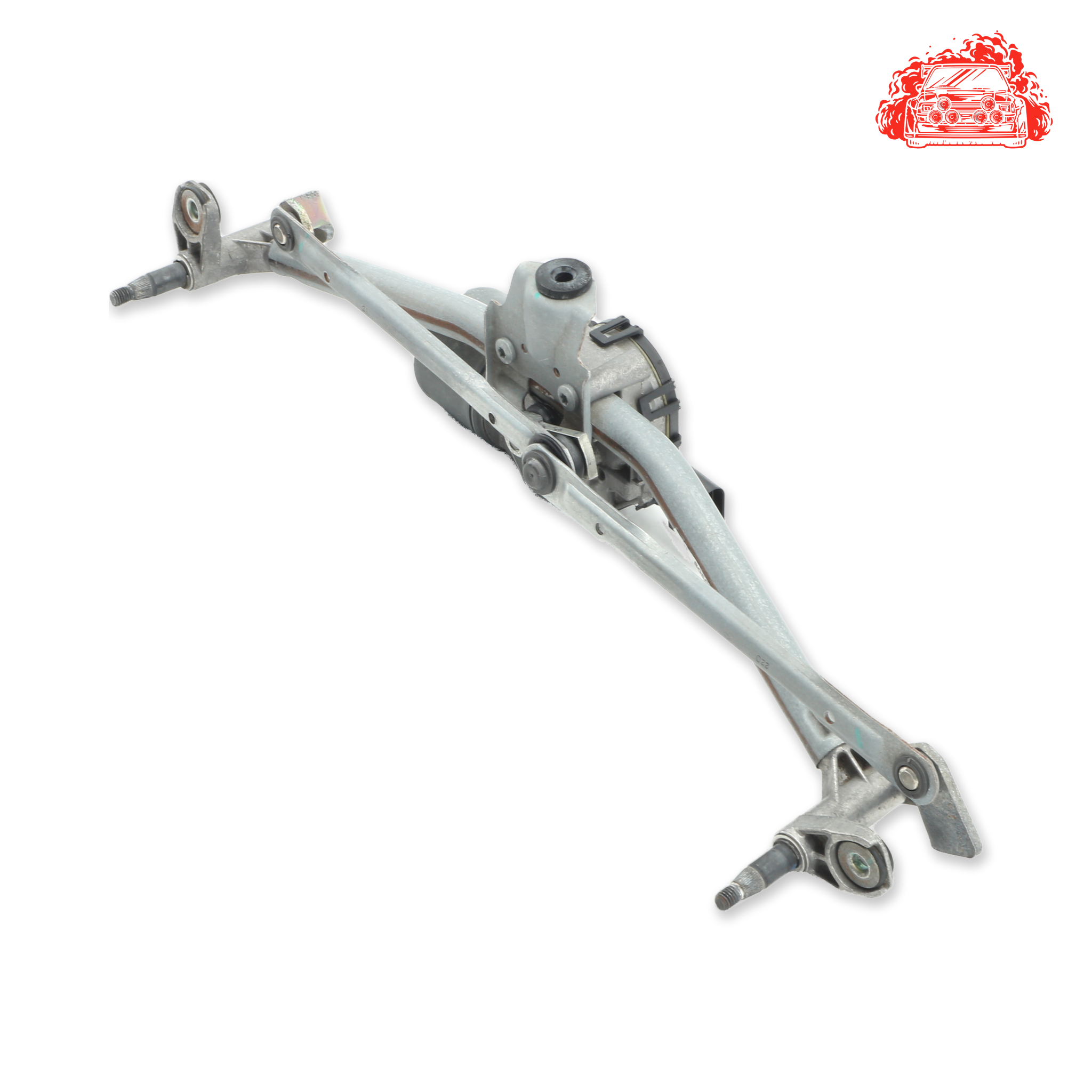 Used VOLKSWAGEN POLO VIVO GP 1.4 TRENDLINE TIP Front Wiper Mechanism and Motor - OEM Part 6Q2955023