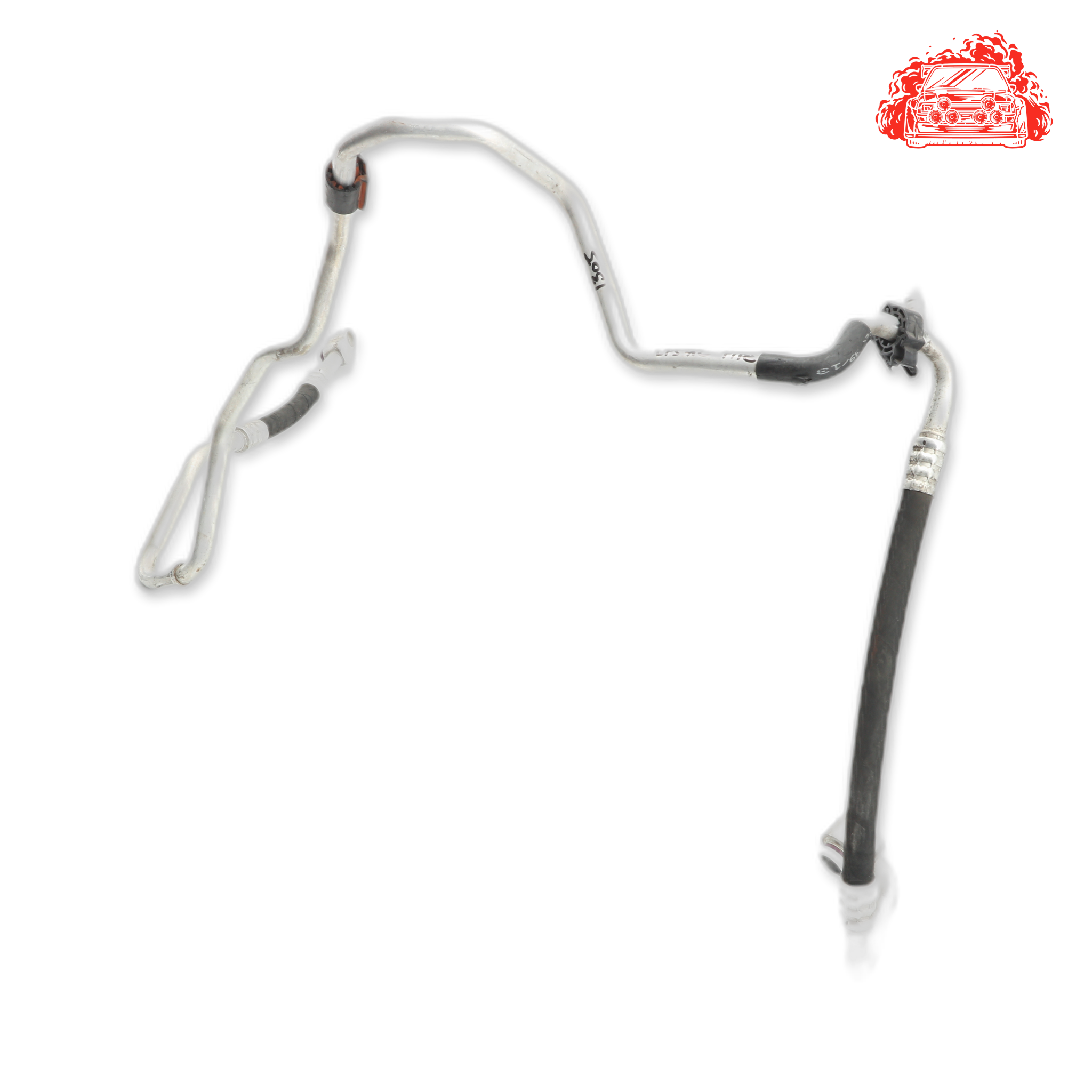 Used VOLKSWAGEN POLO VIVO GP 1.4 TRENDLINE TIP Low Pressure Suction Aircon AC Pipe - OEM Part 6QS820743