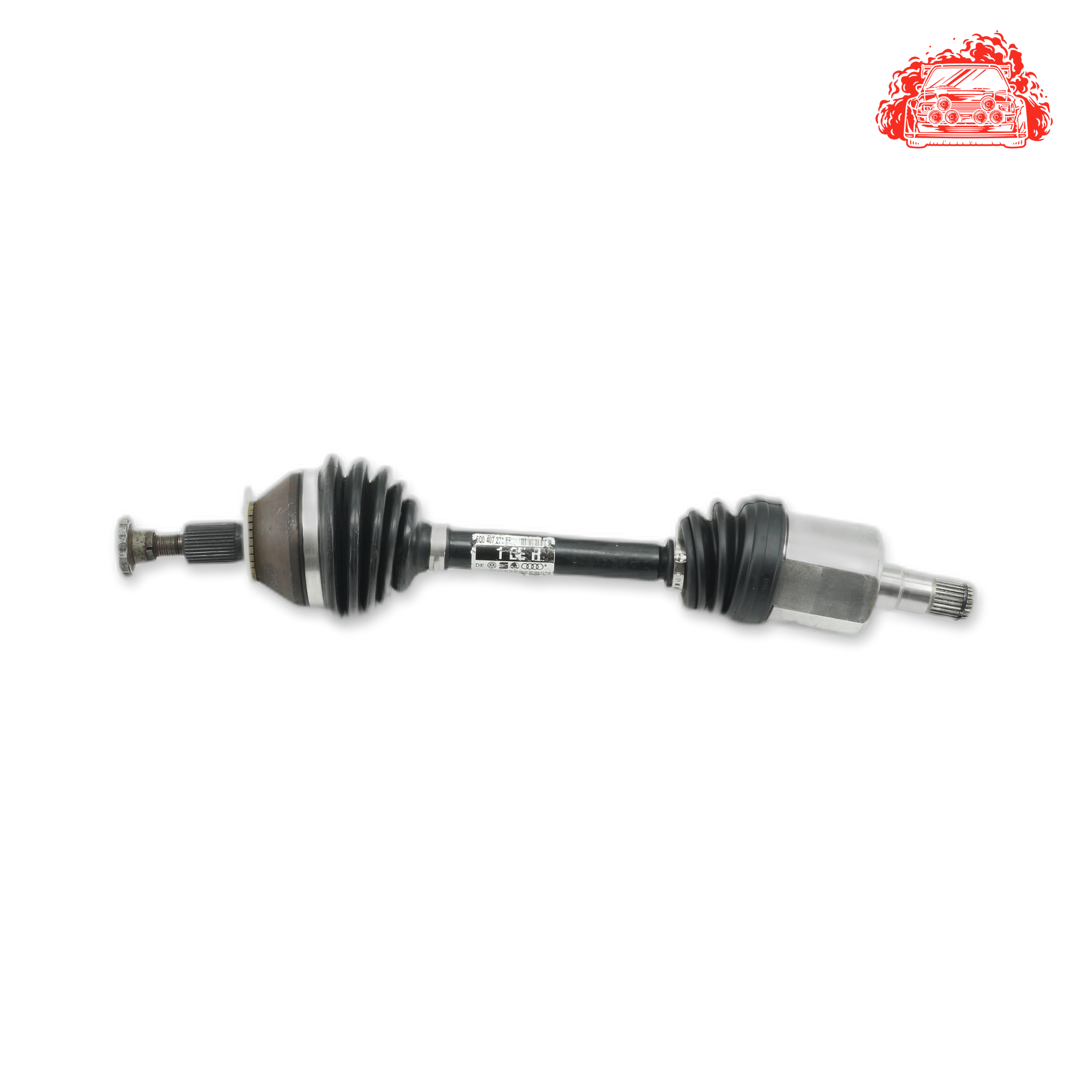 Used VOLKSWAGEN POLO VIVO GP 1.4 TRENDLINE TIP Passenger Side Front Driveshaft - 6Q0407271