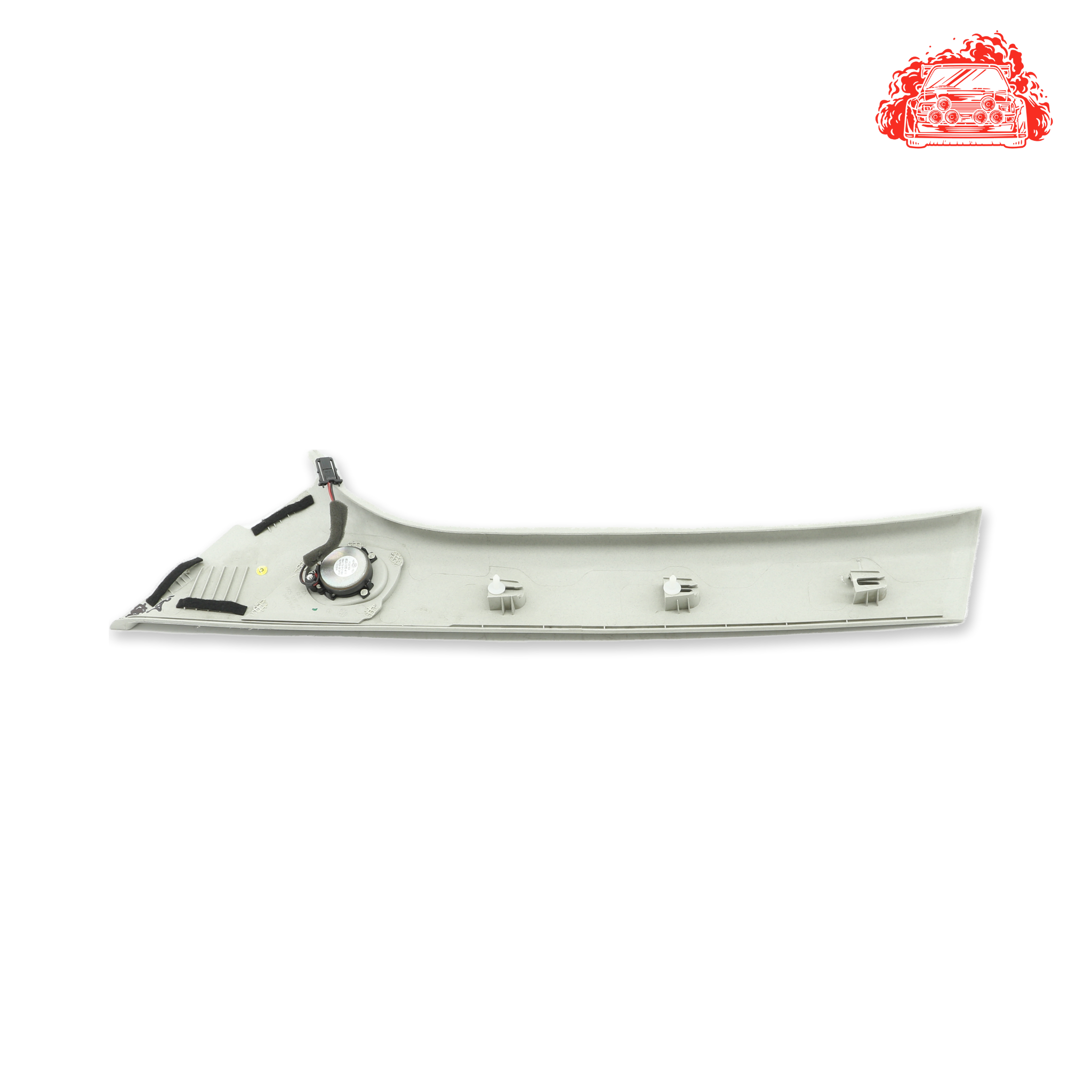 Used VOLKSWAGEN POLO VIVO GP 1.4 TRENDLINE TIP Passenger Side Interior A Pillar Cover - OEM Part 6QS867234