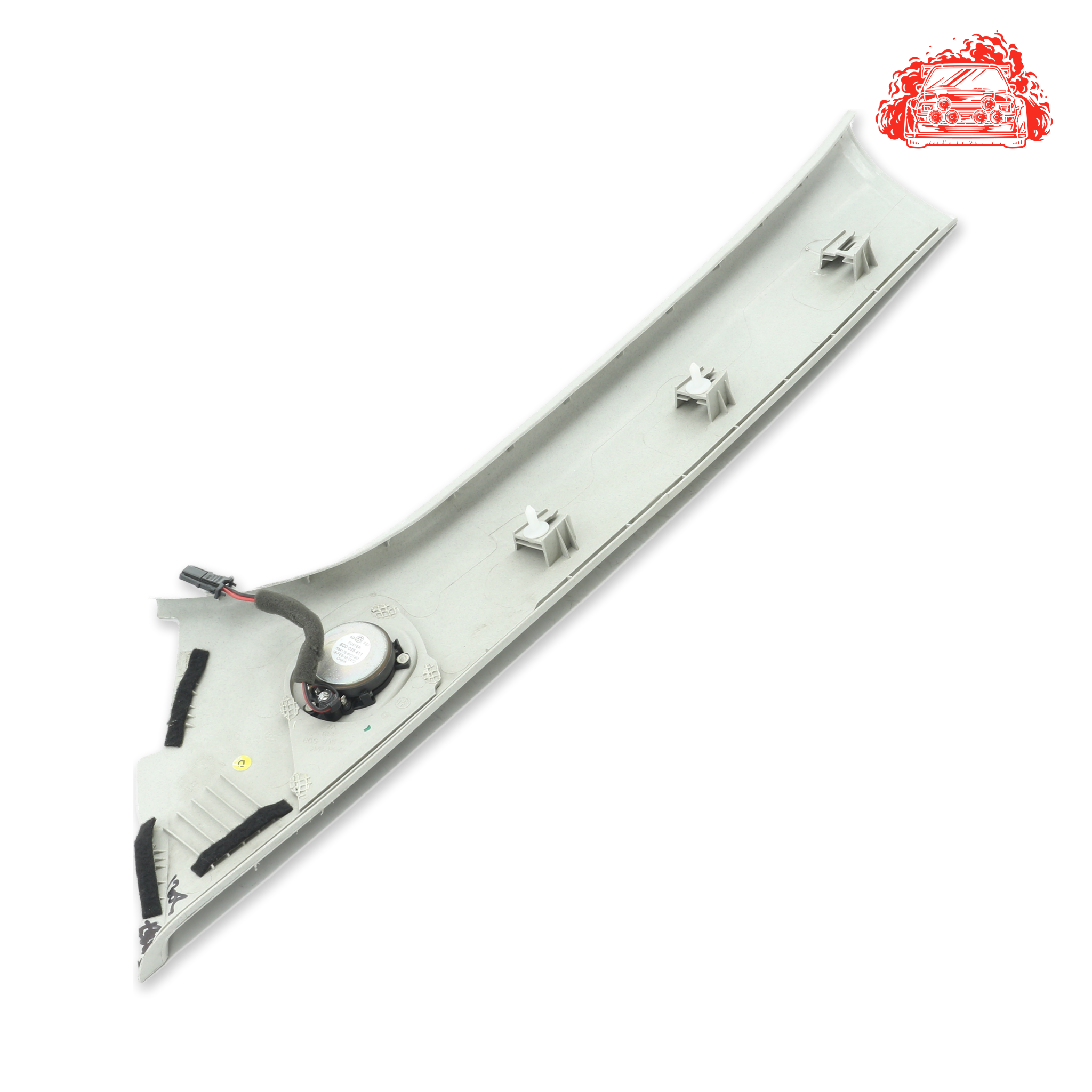 Used VOLKSWAGEN POLO VIVO GP 1.4 TRENDLINE TIP Passenger Side Interior A Pillar Cover - OEM Part 6QS867234