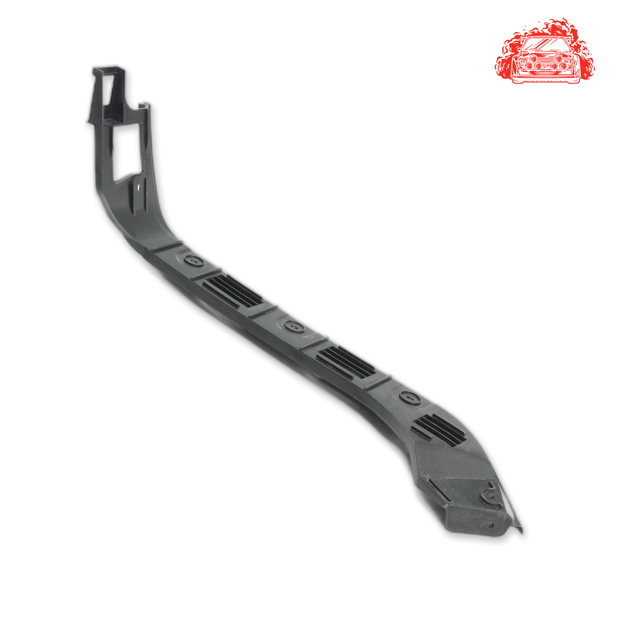 Used VOLKSWAGEN POLO VIVO GP 1.4 TRENDLINE TIP Passenger Side Rear Bumper Bracket - OEM Part 6Q5807393
