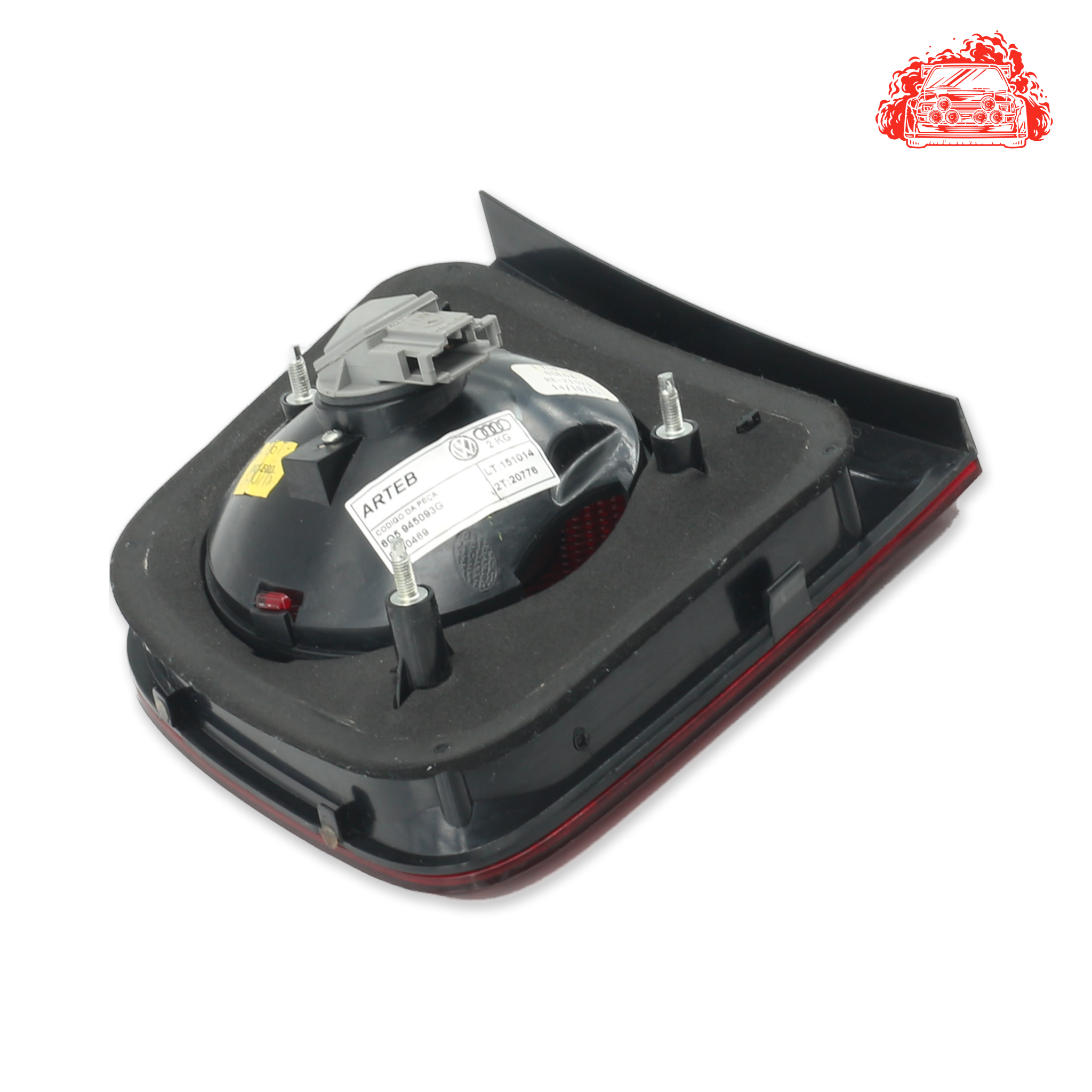 Used VOLKSWAGEN POLO VIVO GP 1.4 TRENDLINE TIP Passenger Side Tail Light - OEM Part 6Q5945093G