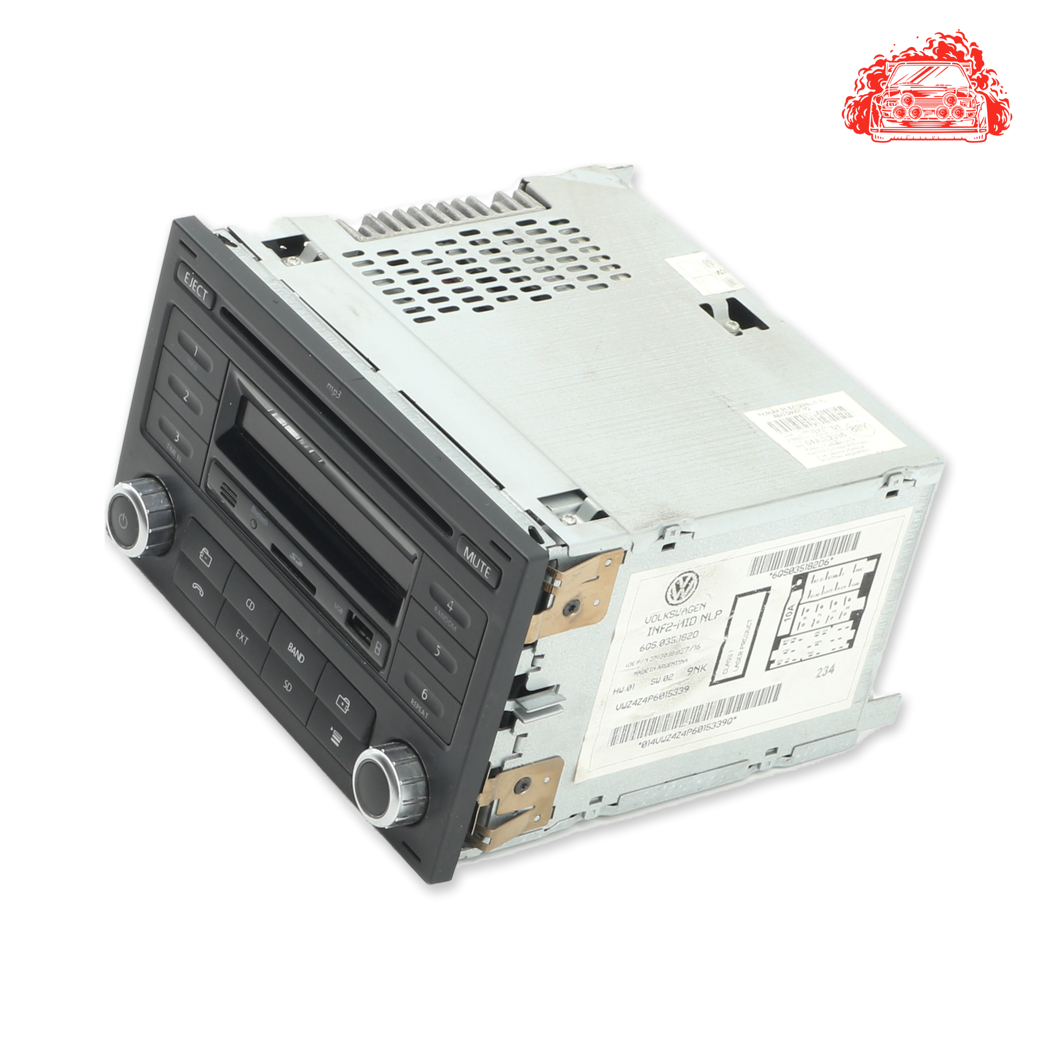 Used Volkswagen Polo Vivo GP 1.4 Trendline Tip Radio - 6QS035182D6