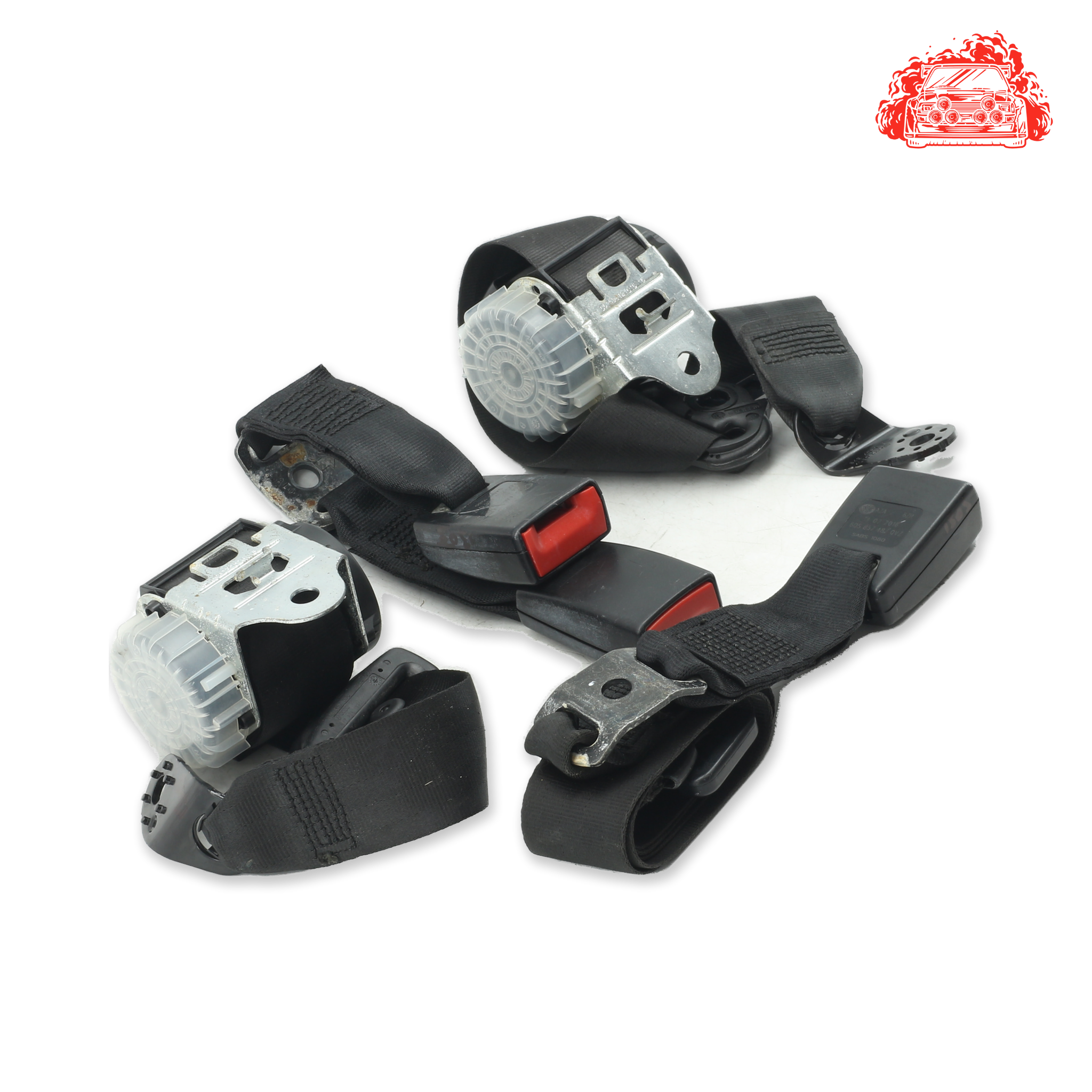 Used VOLKSWAGEN POLO VIVO GP 1.4 TRENDLINE TIP Rear Non Pretensioner Seat Belt Set