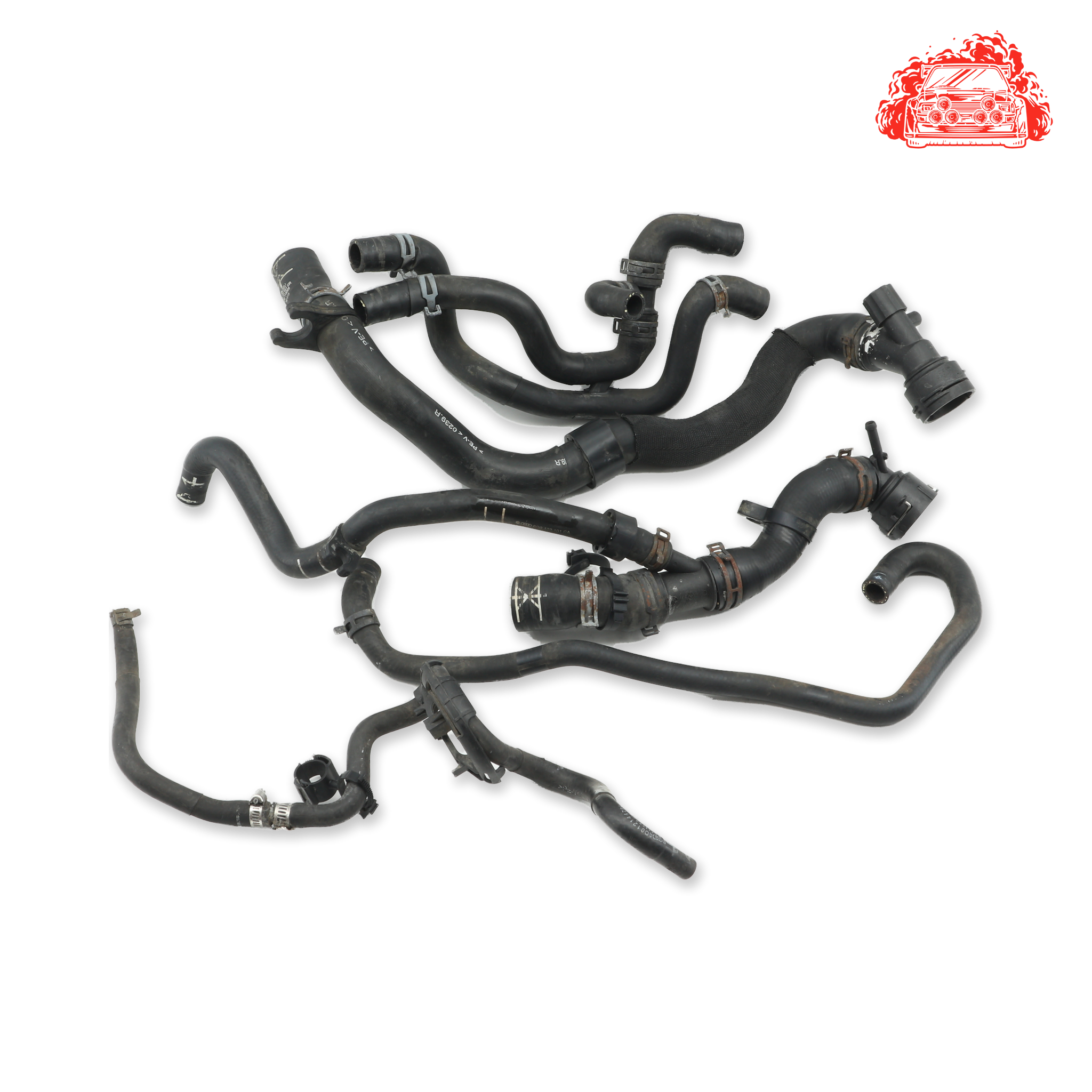 Used VOLKSWAGEN POLO VIVO GP 1.4 TRENDLINE TIP Water Pipe Set - OEM Part 6Q0122101CA