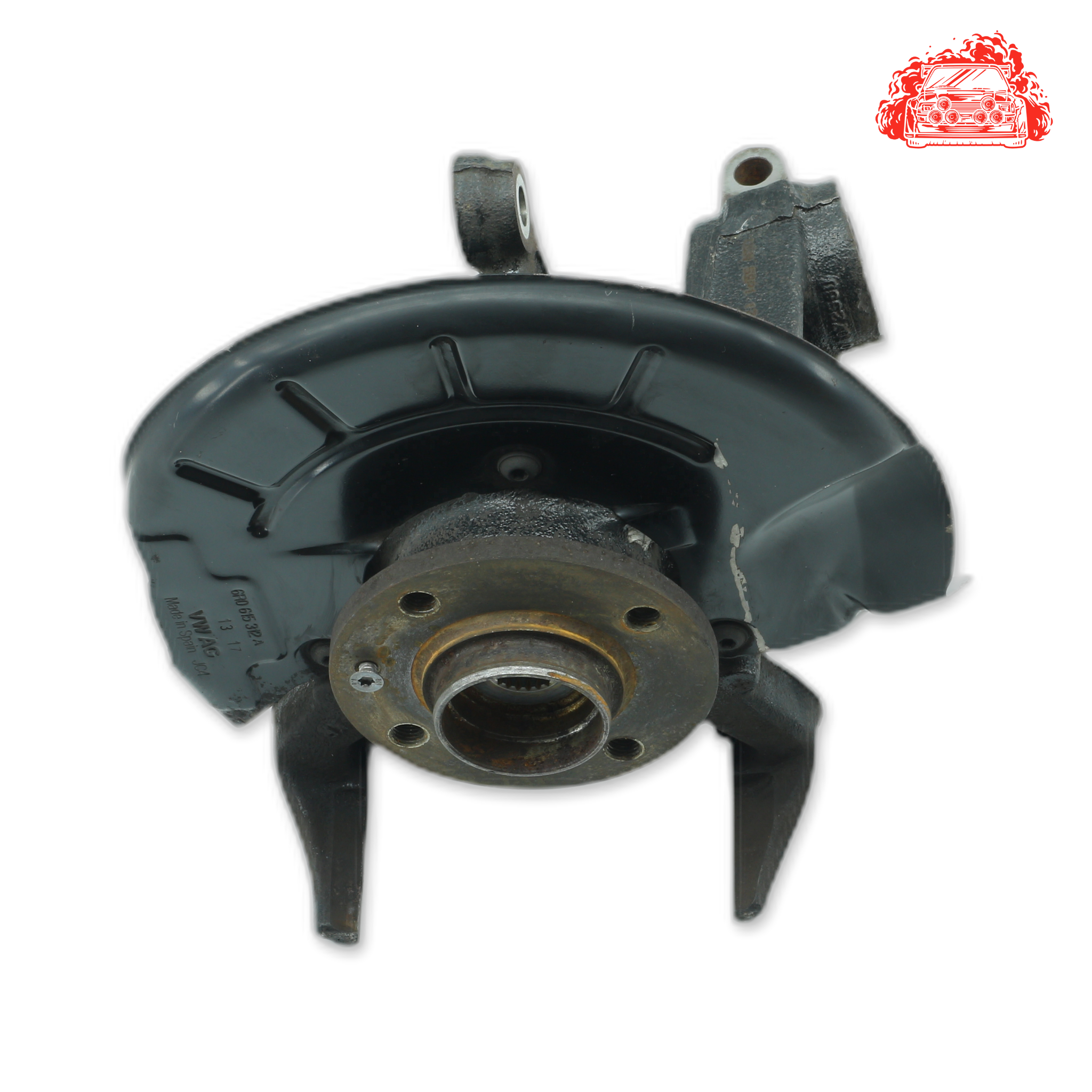 Used Volkswagen Up cross Driver Side Front Knuckle Hub - OEM Part 1S0407256D