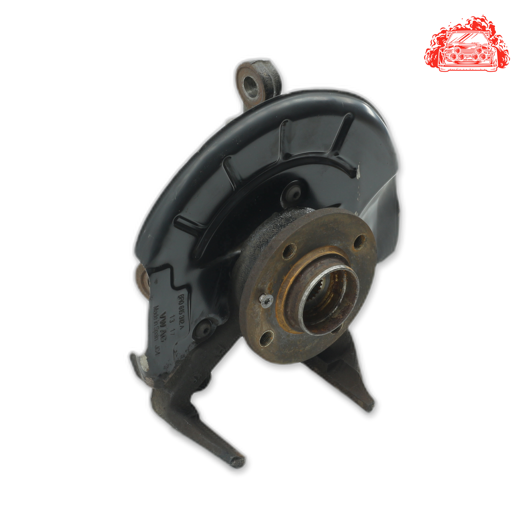 Used Volkswagen Up cross Driver Side Front Knuckle Hub - OEM Part 1S0407256D