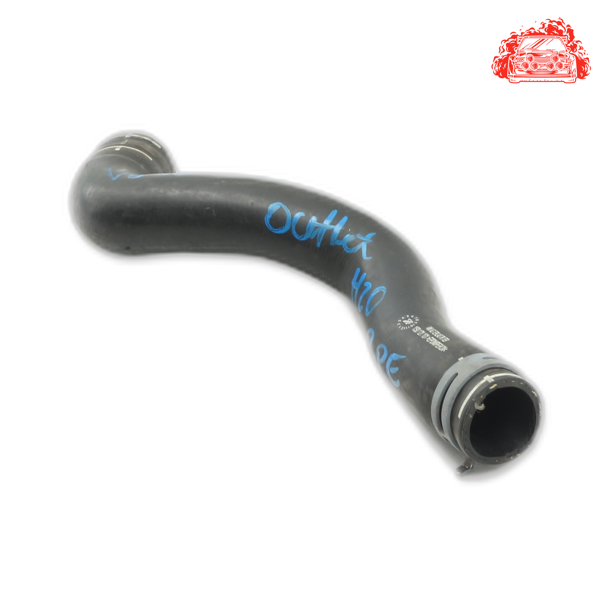 Used VOLKSWAGEN Up cross Passenger Side Upper Radiator Pipe Hose - OEM Part 1S0121101