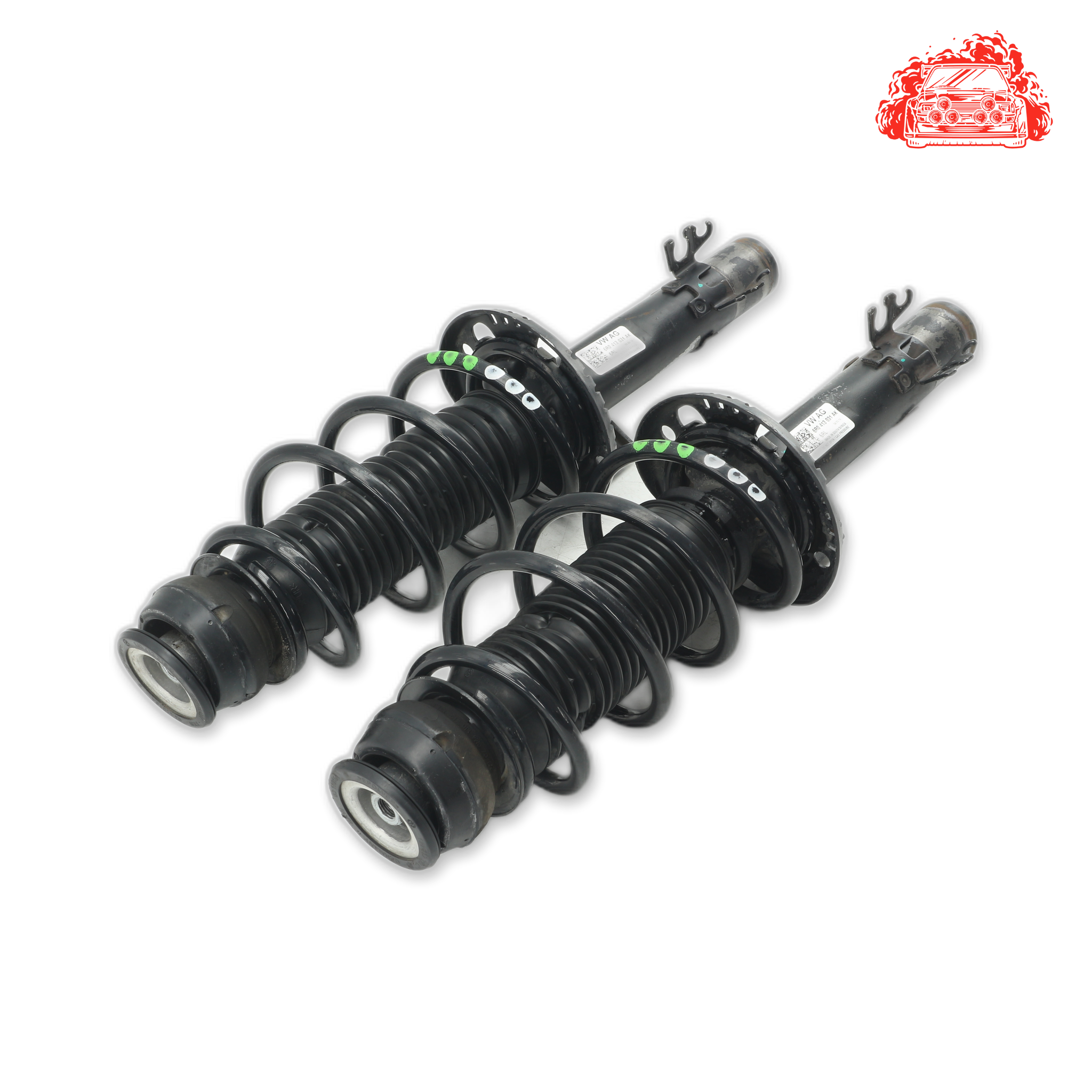 Used VOLKSWAGEN Polo 1.2 TSI Trendline Front Shocks Set - OEM Part 6R0413031AK