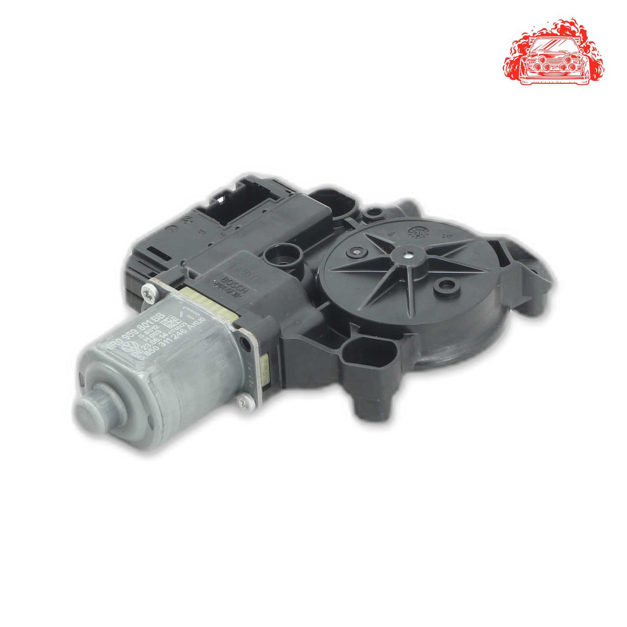 Used Volkswagen Polo 1.2 TSI Trendline Passenger Side Front Window Motor - OEM Part 6R0959801BB