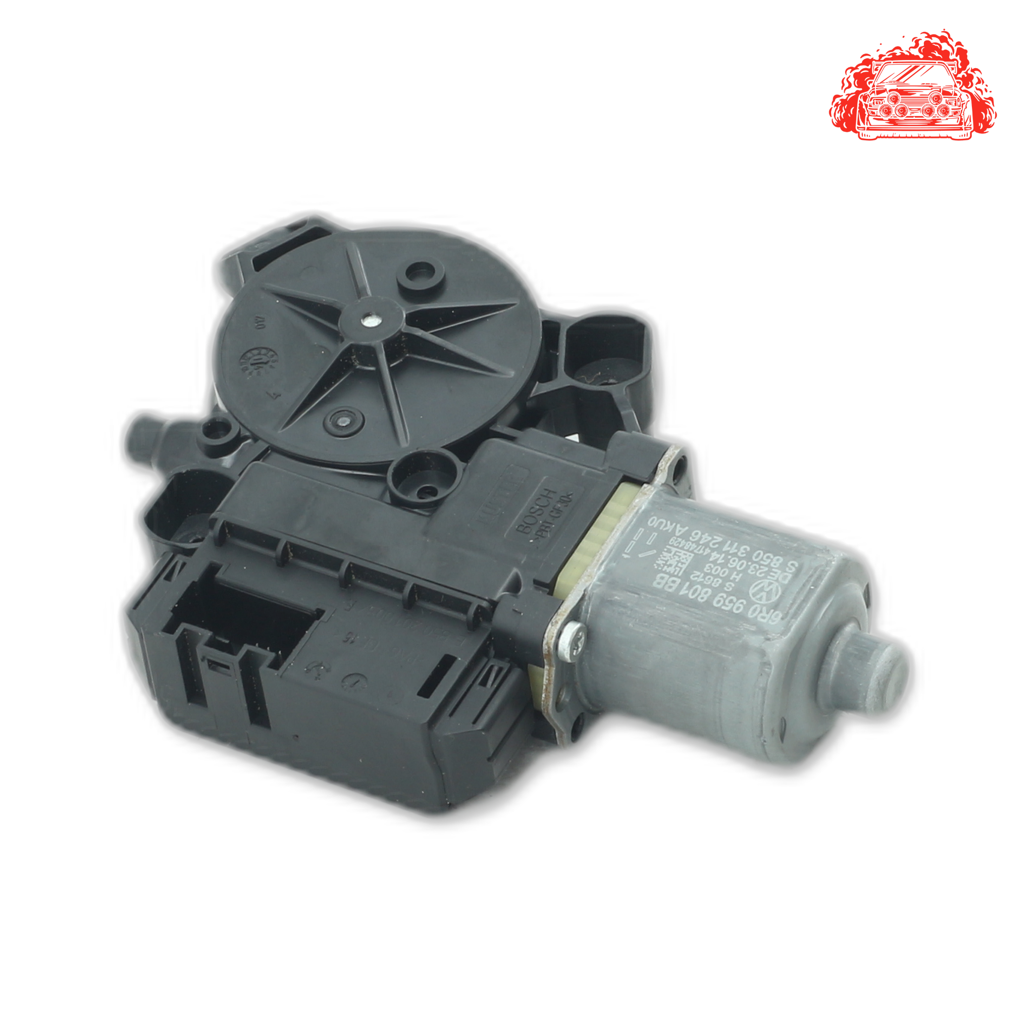 Used Volkswagen Polo 1.2 TSI Trendline Passenger Side Front Window Motor - OEM Part 6R0959801BB