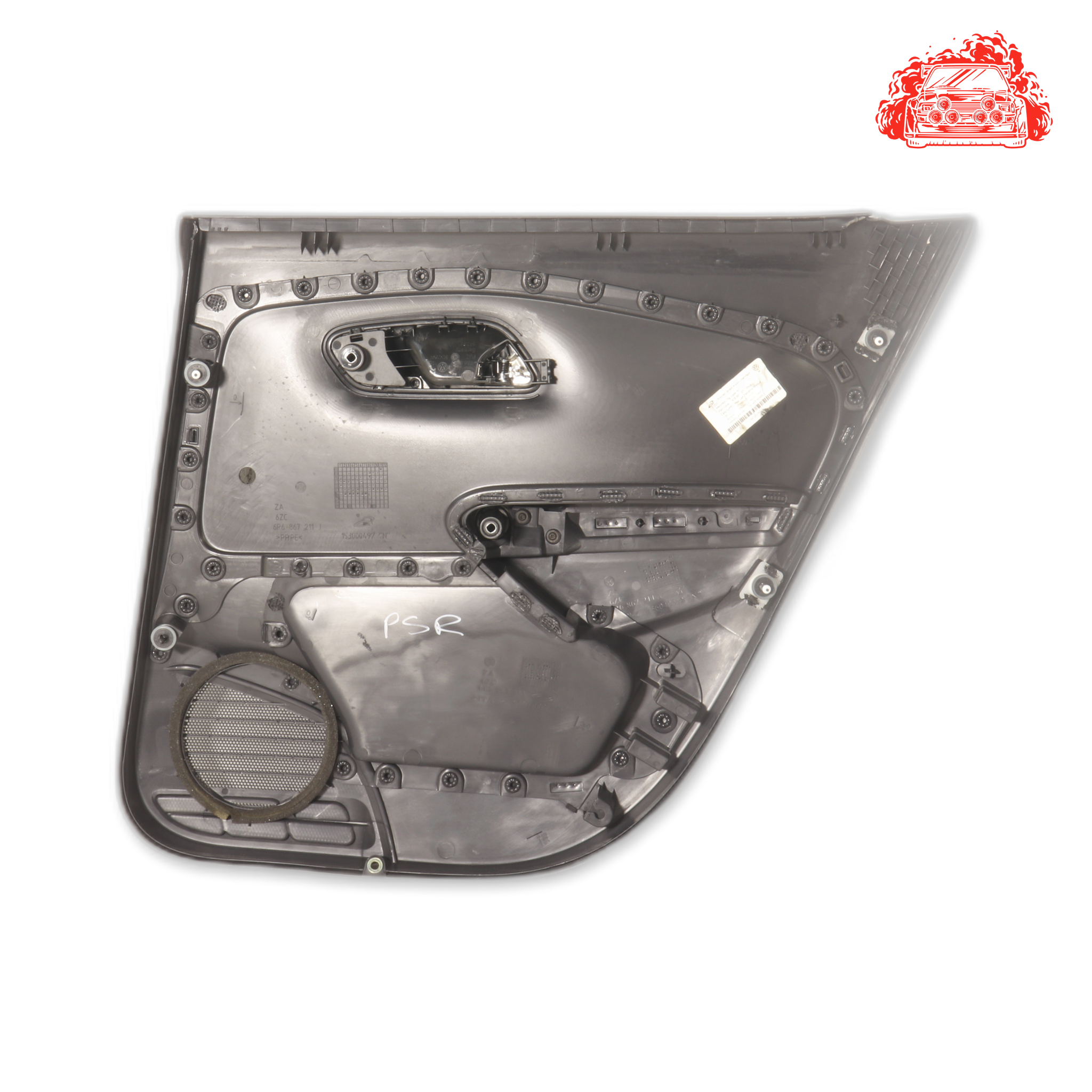 Used VOLKSWAGEN Polo 1.2 TSI Trendline Passenger Side Rear Door Panel - OEM Part 6R6867211J
