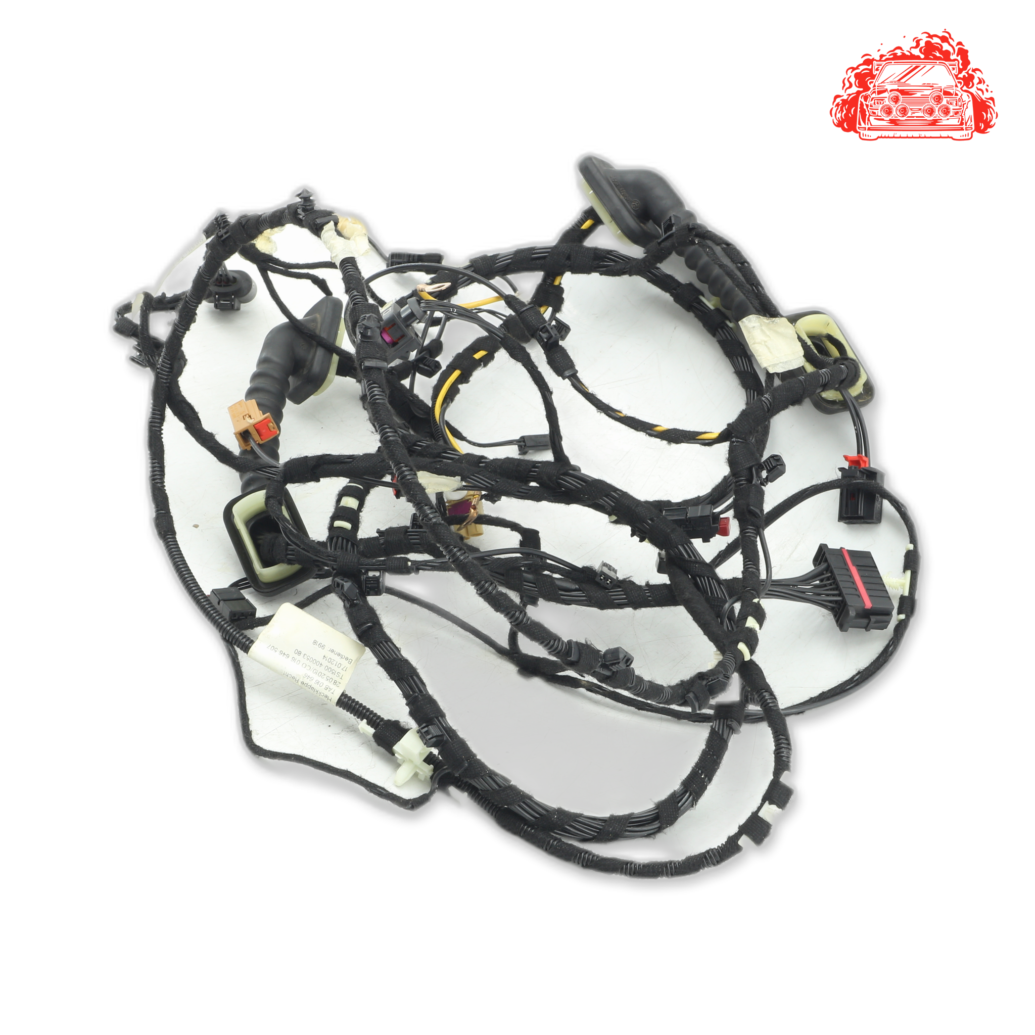 Salvaged VW Tiguan Bluemotion 2.0L TDI Boot Lid Tailgate Wiring Harness Loom