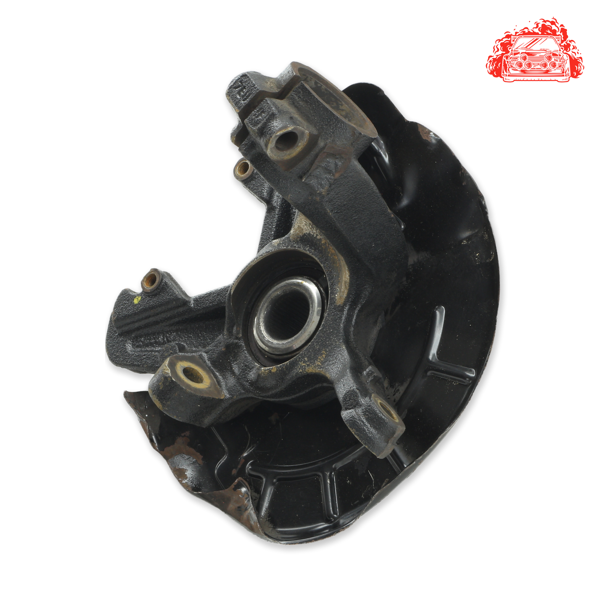 Used VOLKSWAGEN POLO GP 1.4 TRENDLINE Driver Side Front Knuckle and Hub - OEM Part 6R0615312A