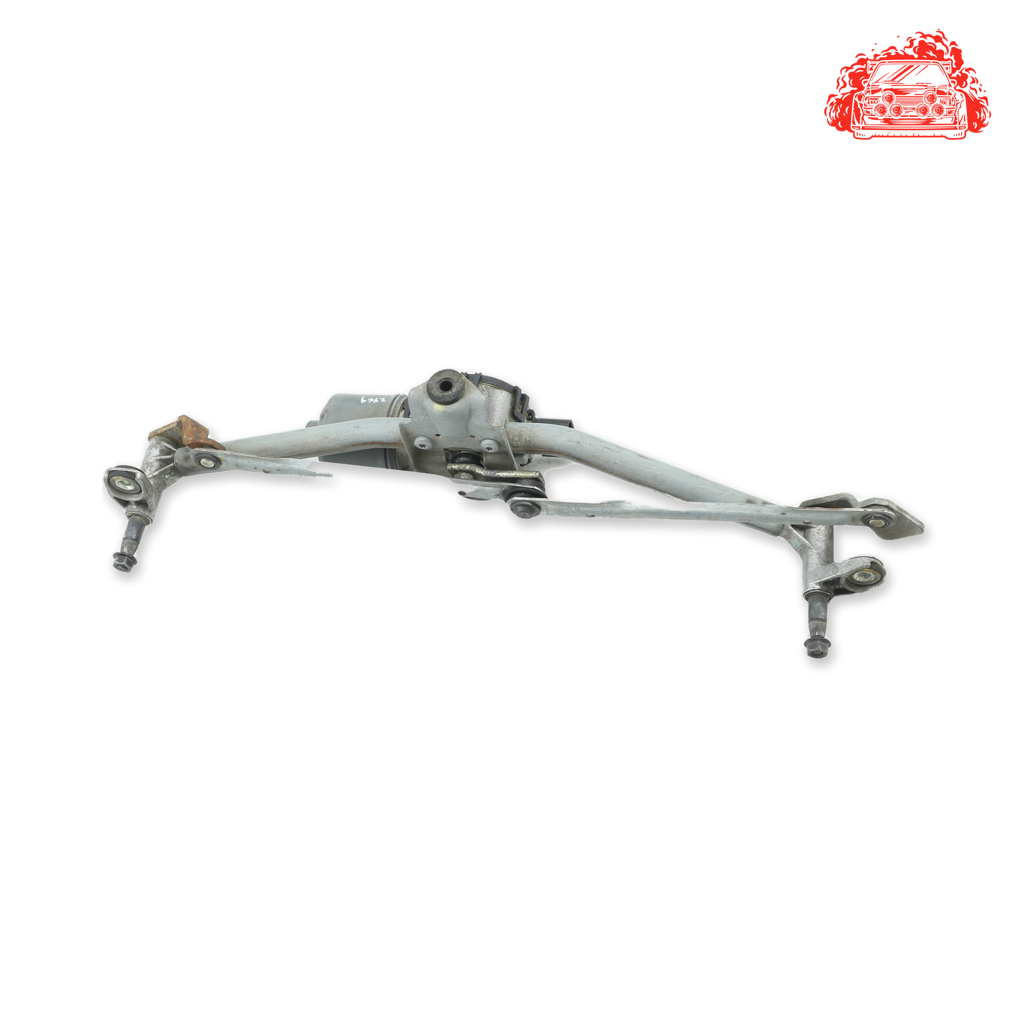 Used VOLKSWAGEN POLO GP 1.4 TRENDLINE Front Wiper Mechanism & Motor - OEM Part 6Q2955023E