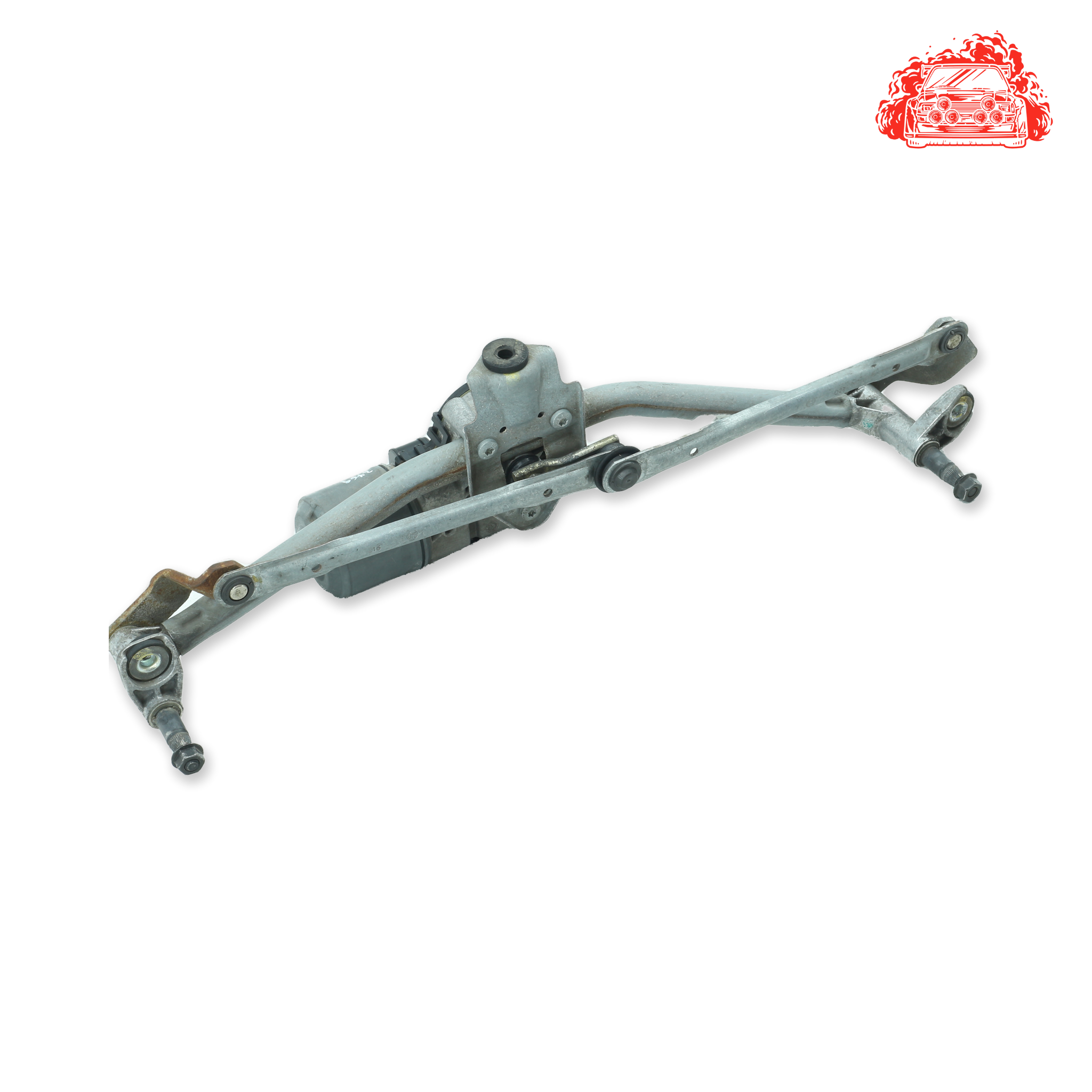 Used VOLKSWAGEN POLO GP 1.4 TRENDLINE Front Wiper Mechanism & Motor - OEM Part 6Q2955023E