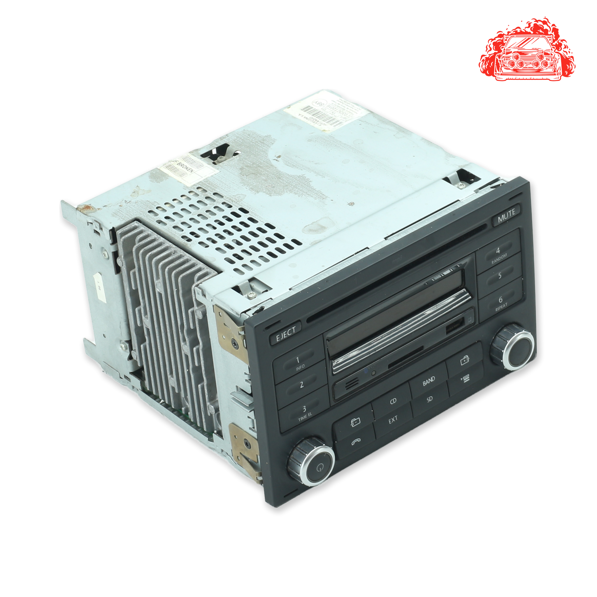 Used VOLKSWAGEN POLO GP 1.4 TRENDLINE Radio - OEM Part 6QS035182D6