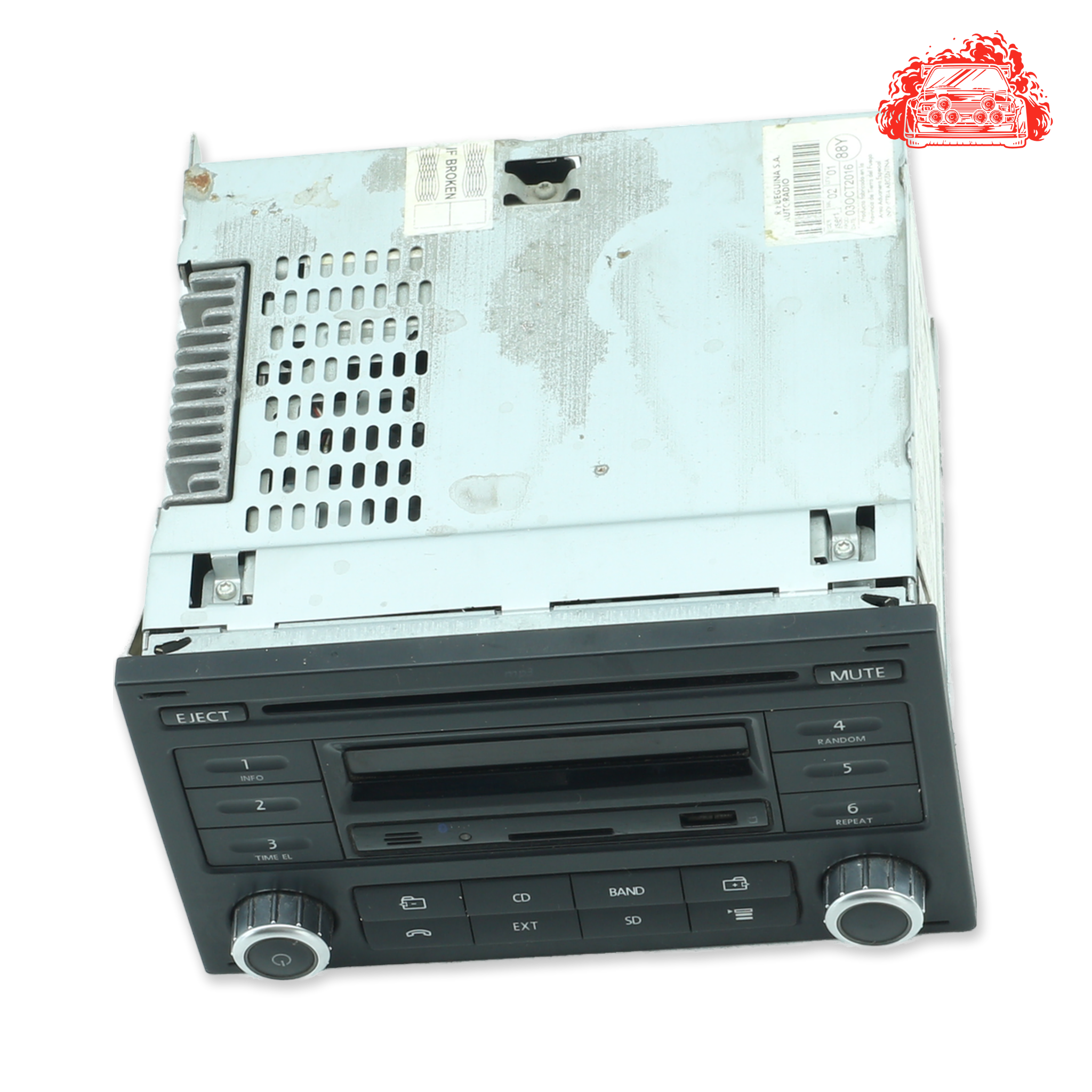 Used VOLKSWAGEN POLO GP 1.4 TRENDLINE Radio - OEM Part 6QS035182D6